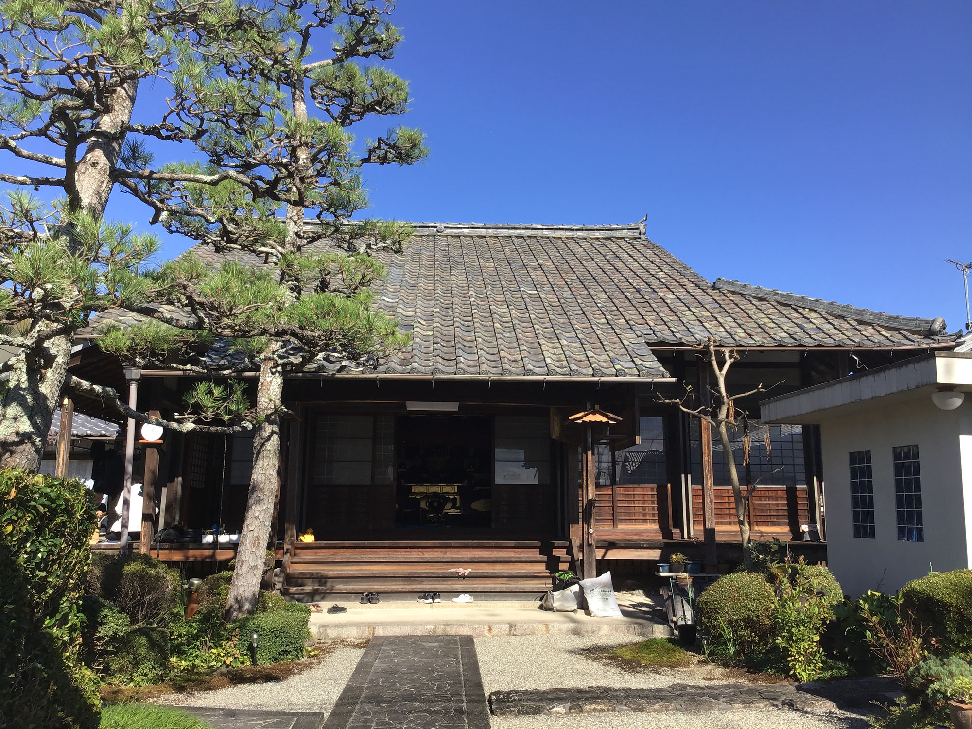 滋賀県草津市　お寺の改修計画　軸組模型を作成中です
