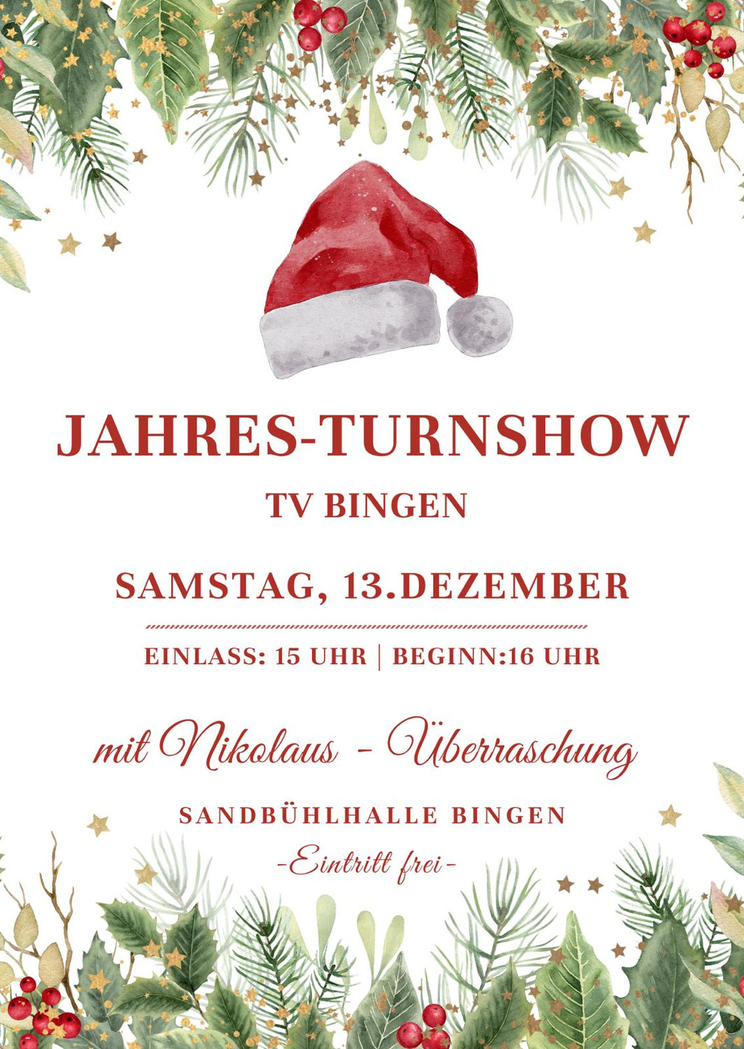 Jahres-Turnshow