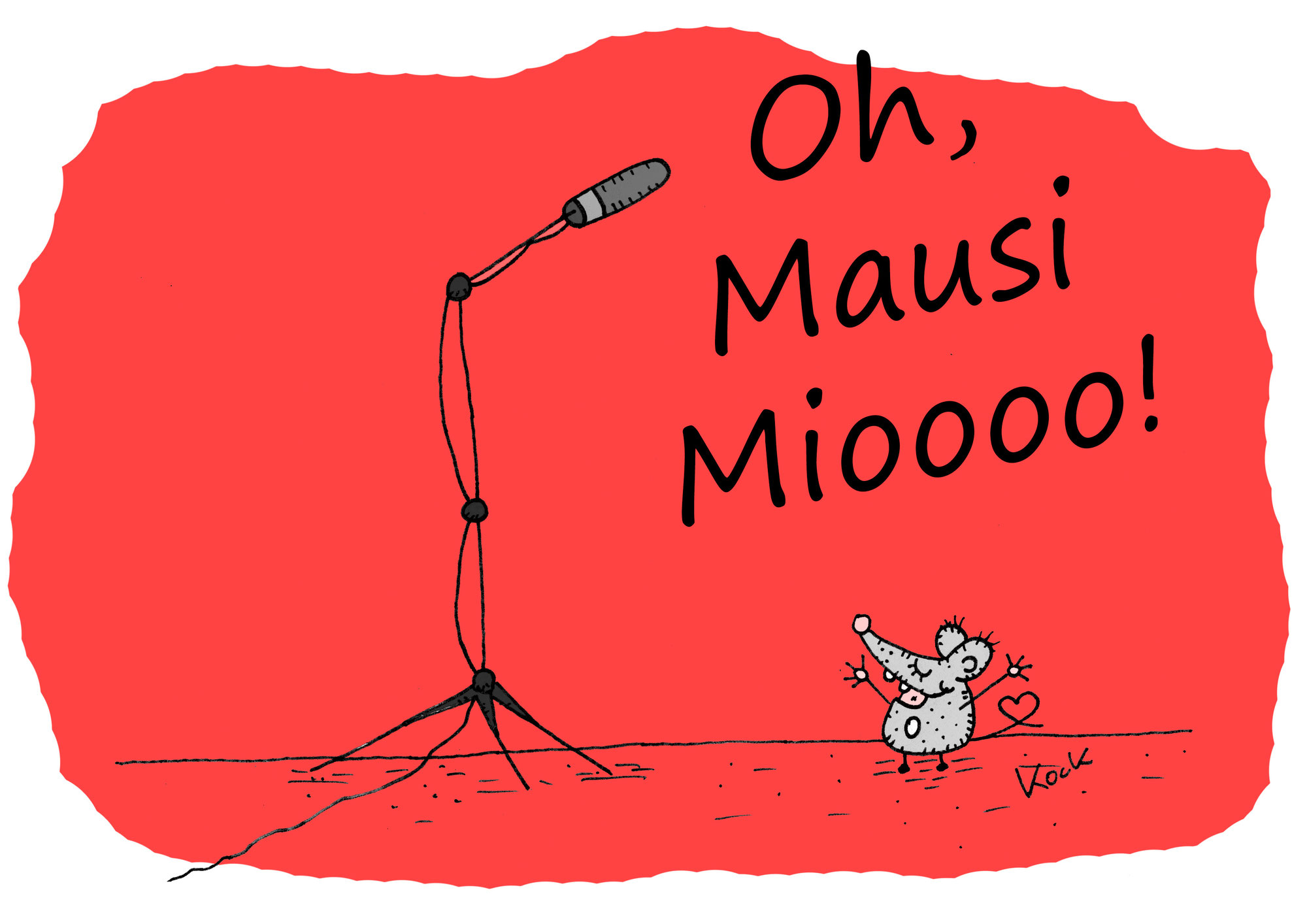 Die Liebeslieder des Mäuserichs nagen am Herzen