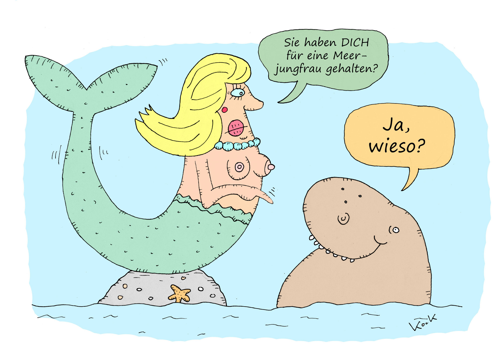 Der Tag, an dem Christoph Kolumbus drei Meerjungfrauen erspähte