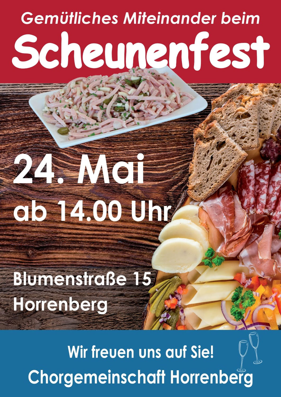 SCHEUNENFEST AM 24.05.2025 ab 14:00 Uhr