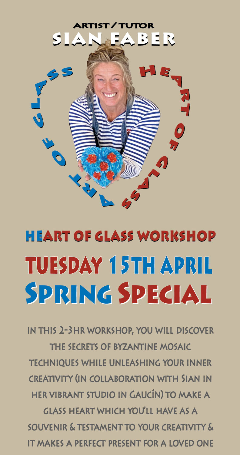 Spring Heart of Glass Workshop