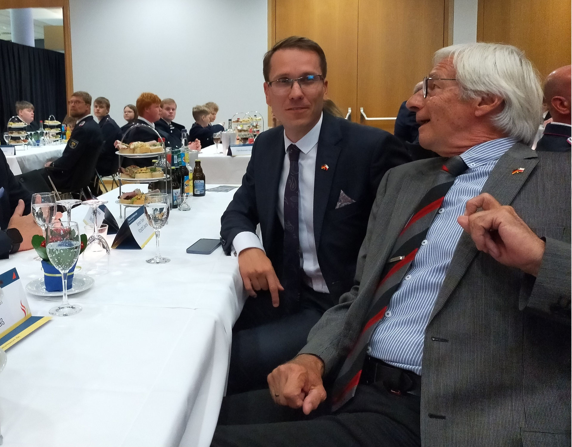 Freiwillige Feuerwehr Husum und Städtepartnerschaftsverein feiern gemeinsam