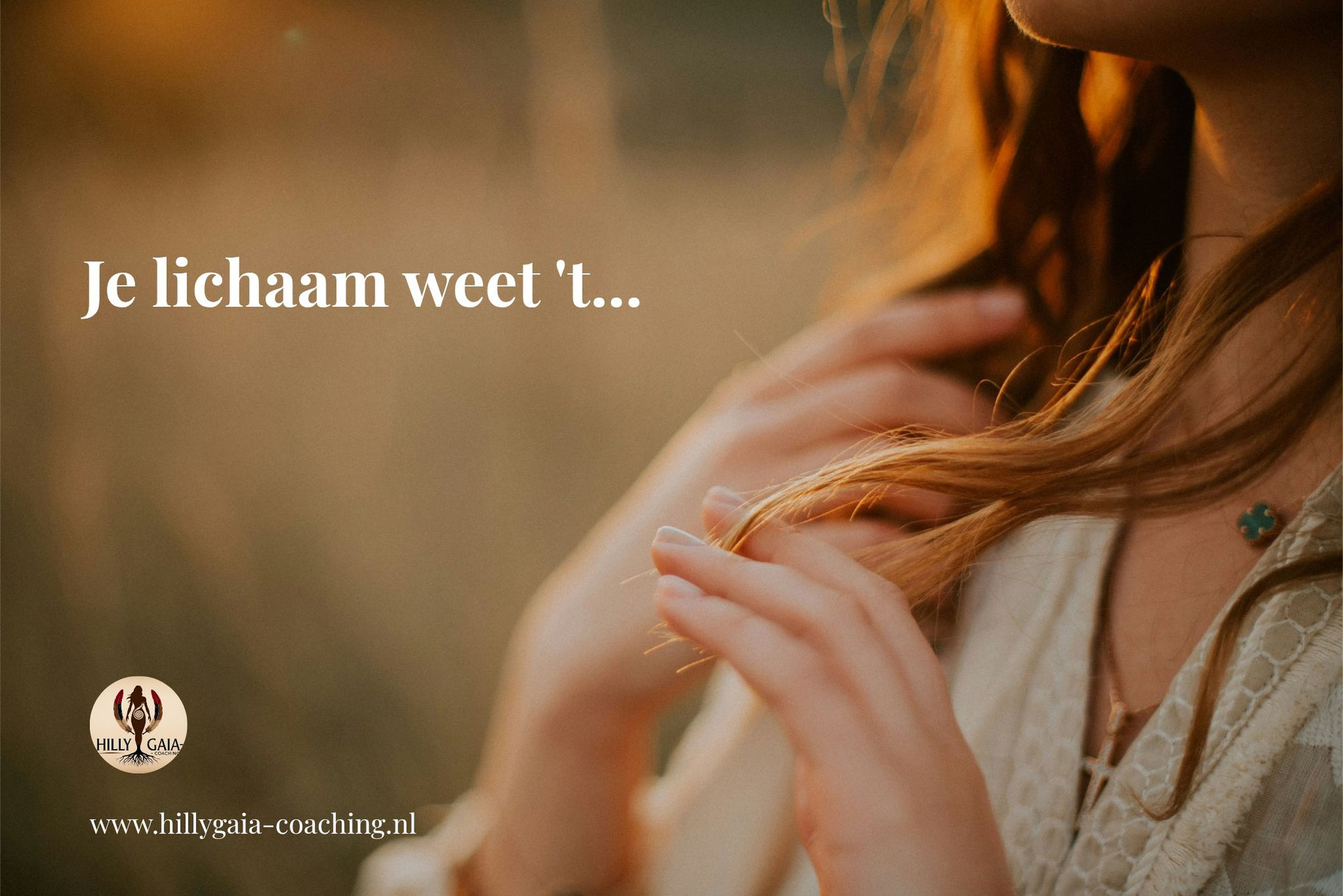 Je lichaam weet 't...
