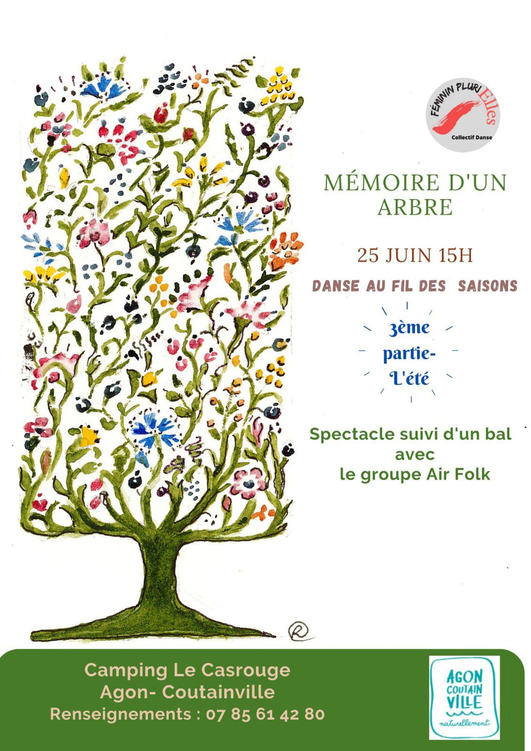 Spectacle "Mémoire d'un arbre" - 25 juin et 7 juillet 2023