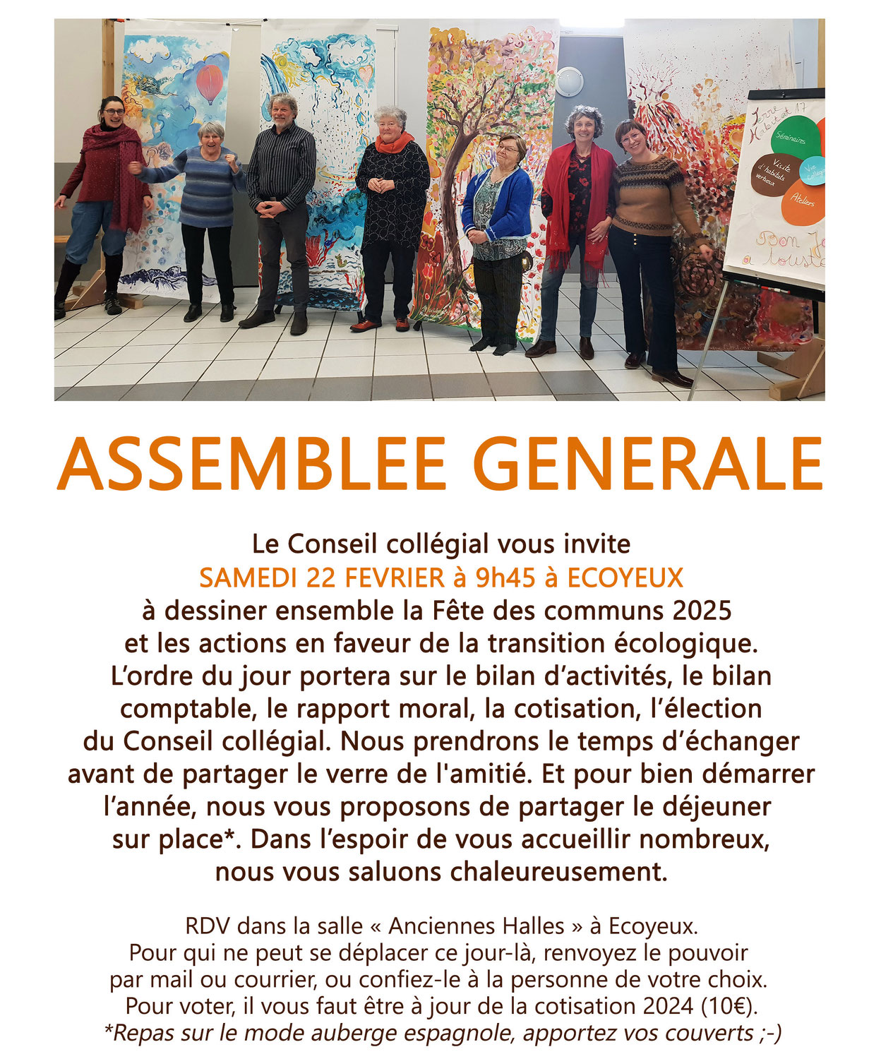 AG ouverte à toustes