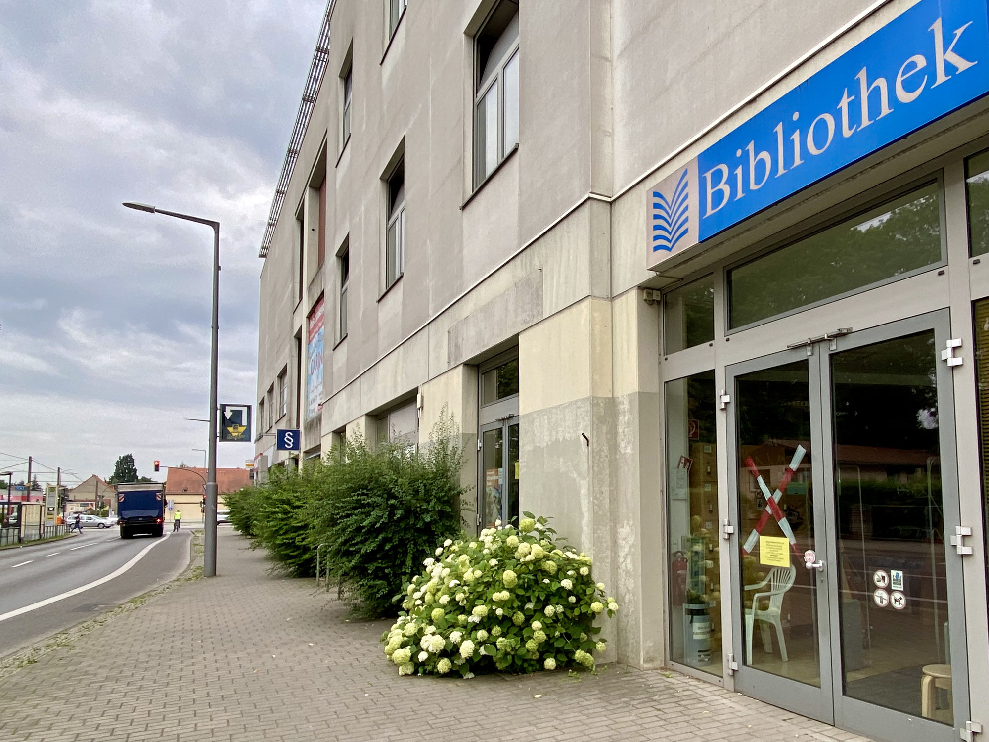 Bibliothekserweiterung in Mahlsdorf hat begonnen