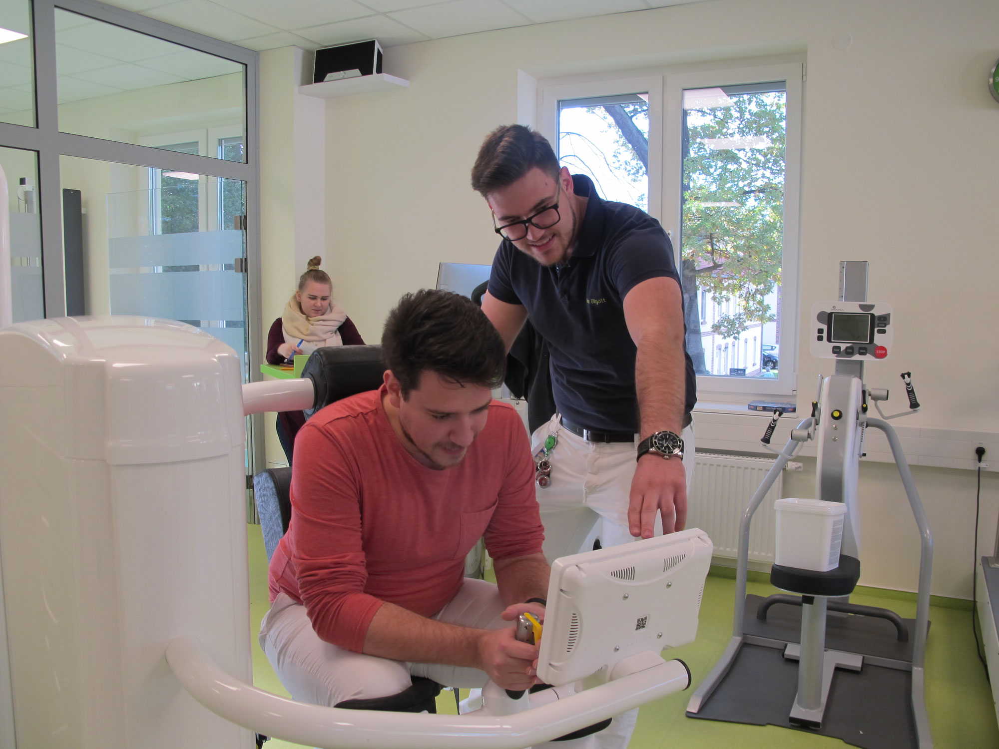 Erst Physio, dann Training