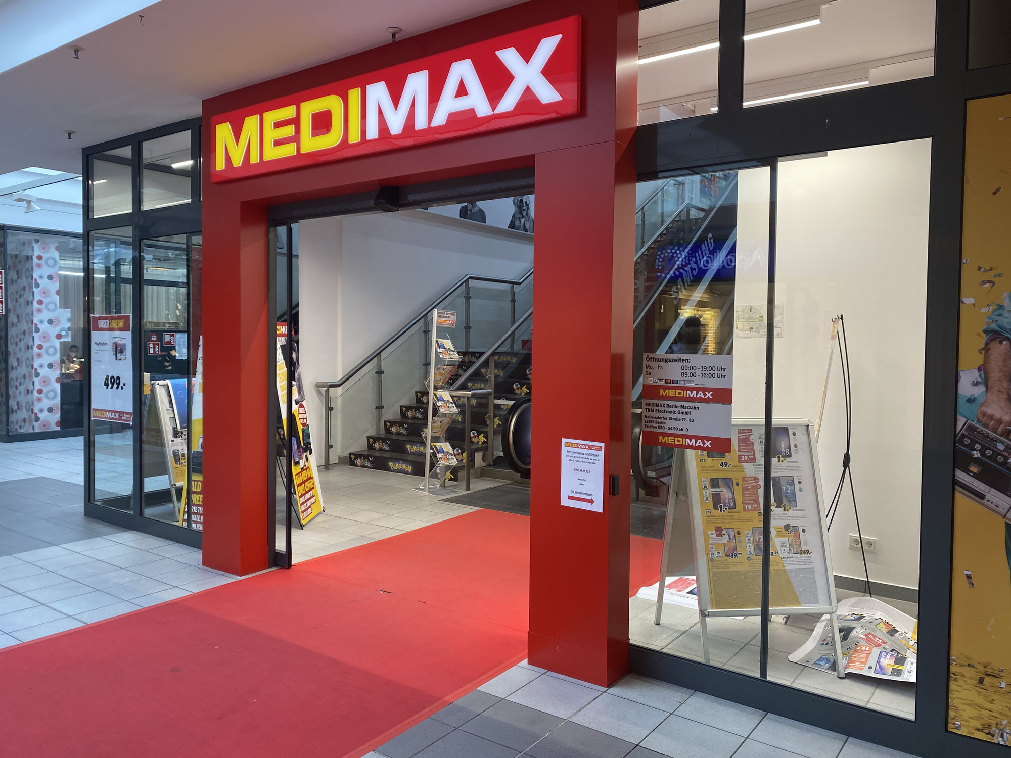 Neu im Spree Center: Medimax
