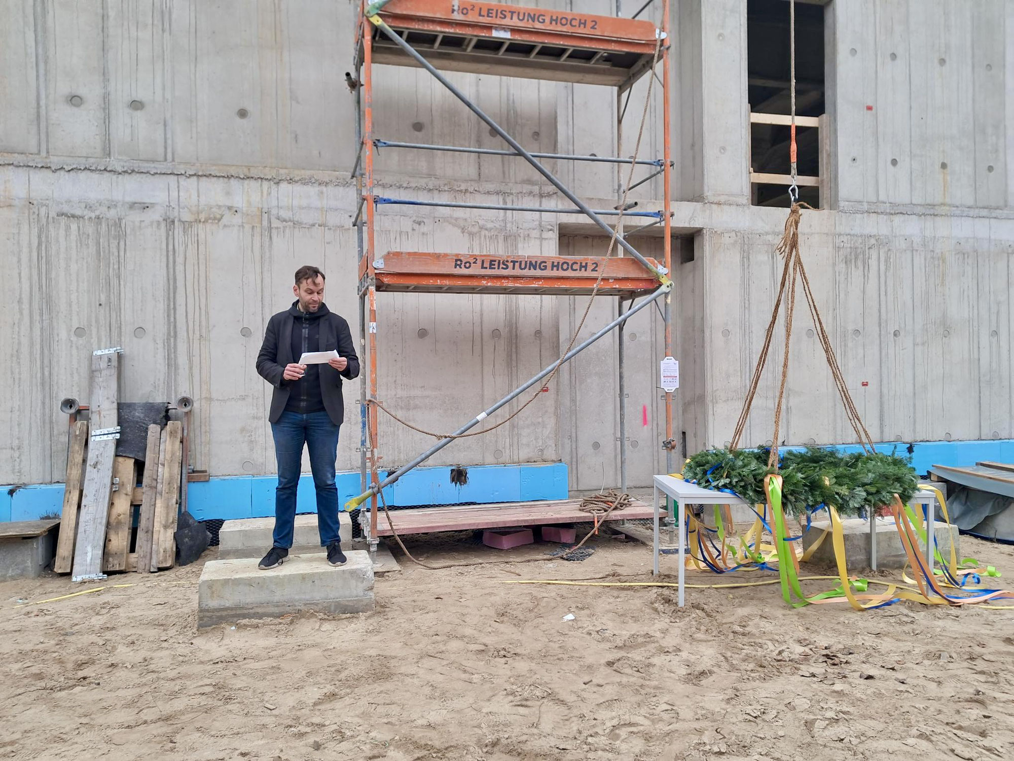 Richtfest für das Helleum II gefeiert