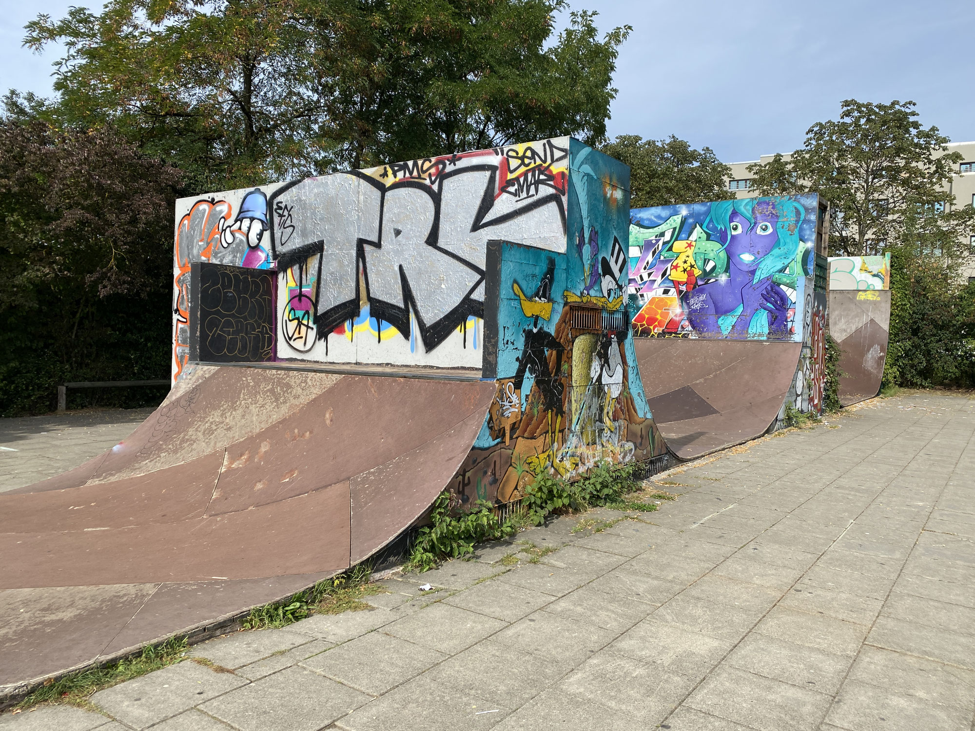 Kleine Halfpipe im Liberty Park wird in Kürze abgerissen