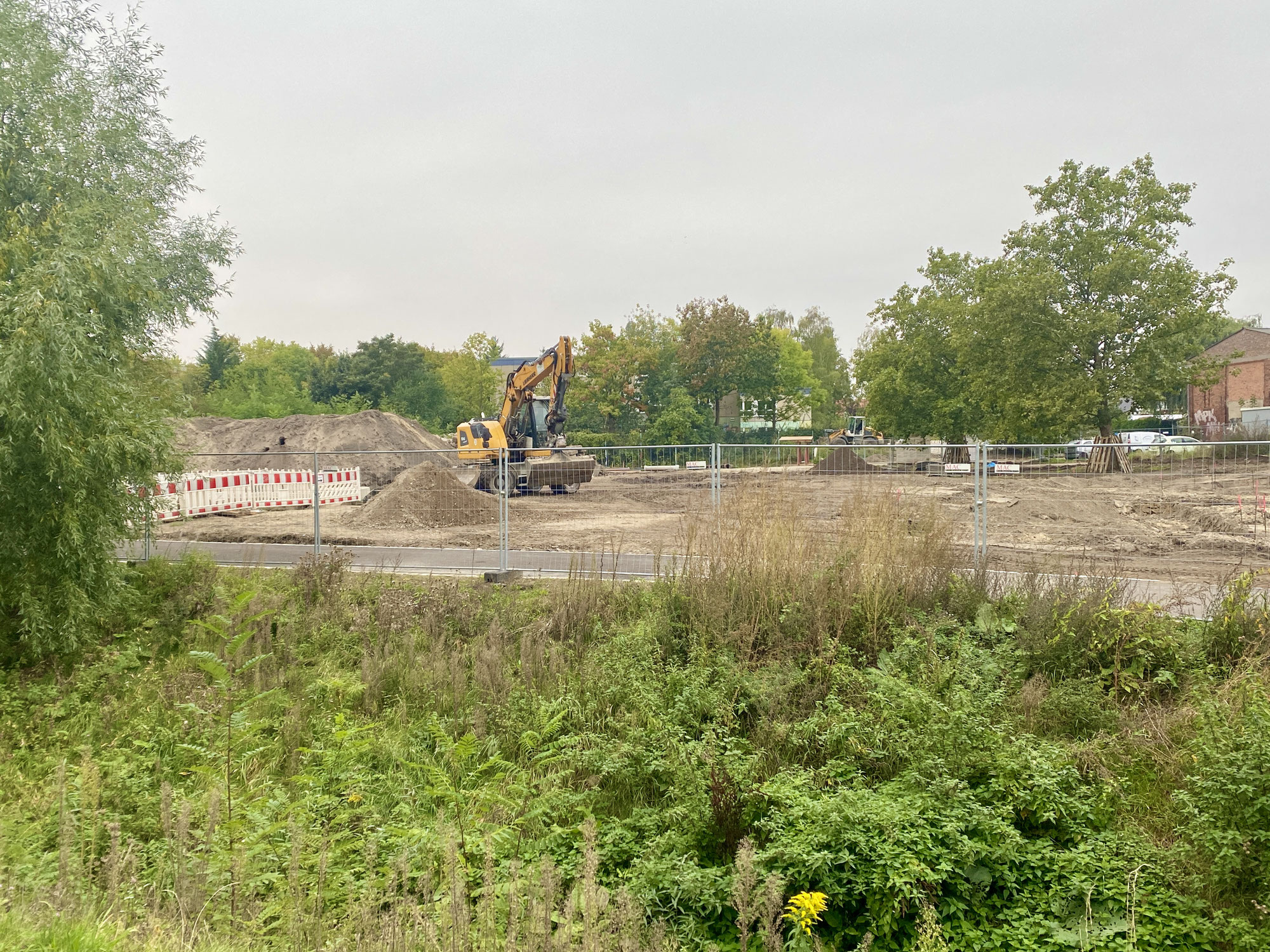 Baustart für den neuen Skatepark