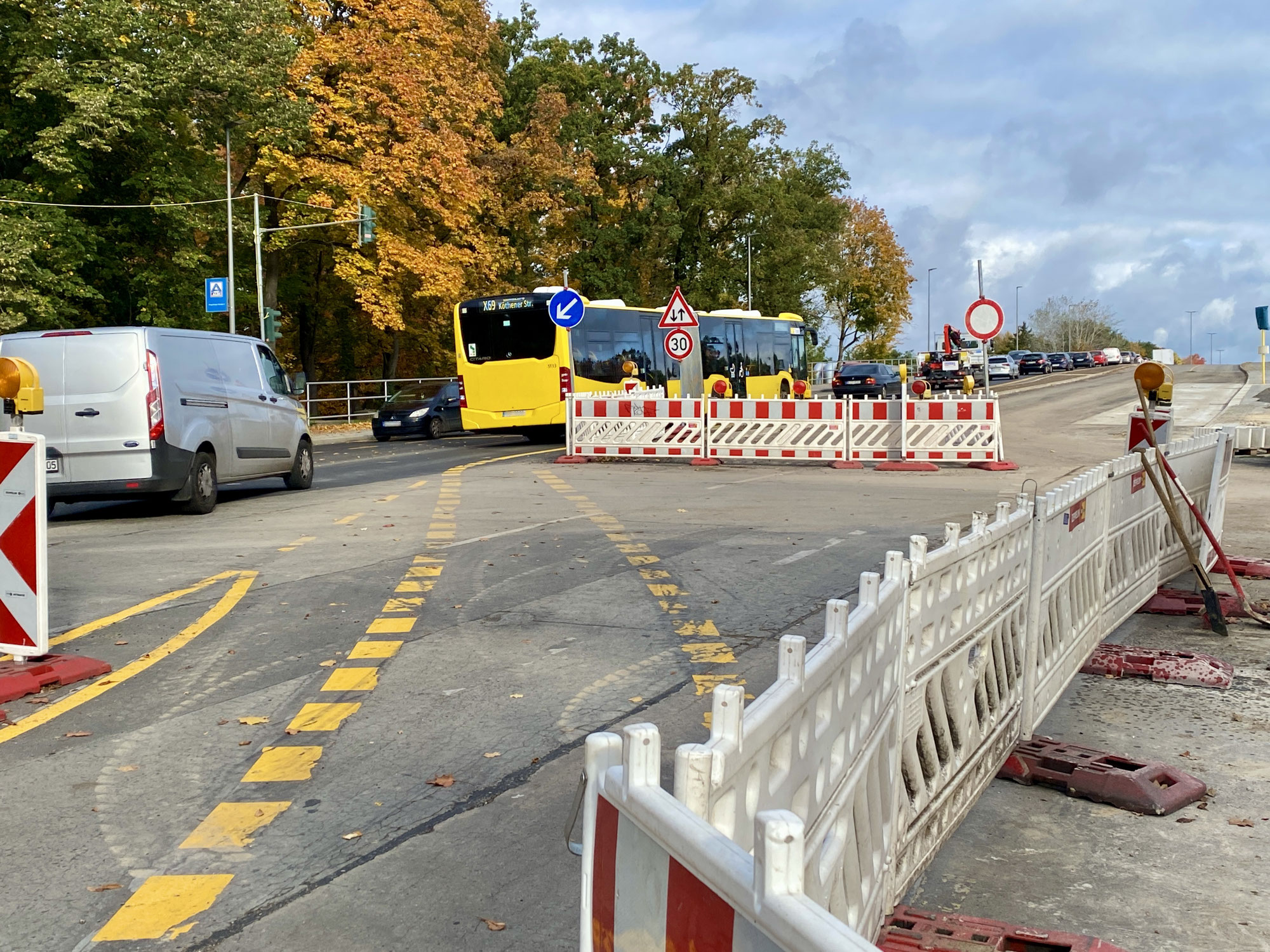 Hier läuft der Verkehr ab Ende Oktober wieder flüssiger
