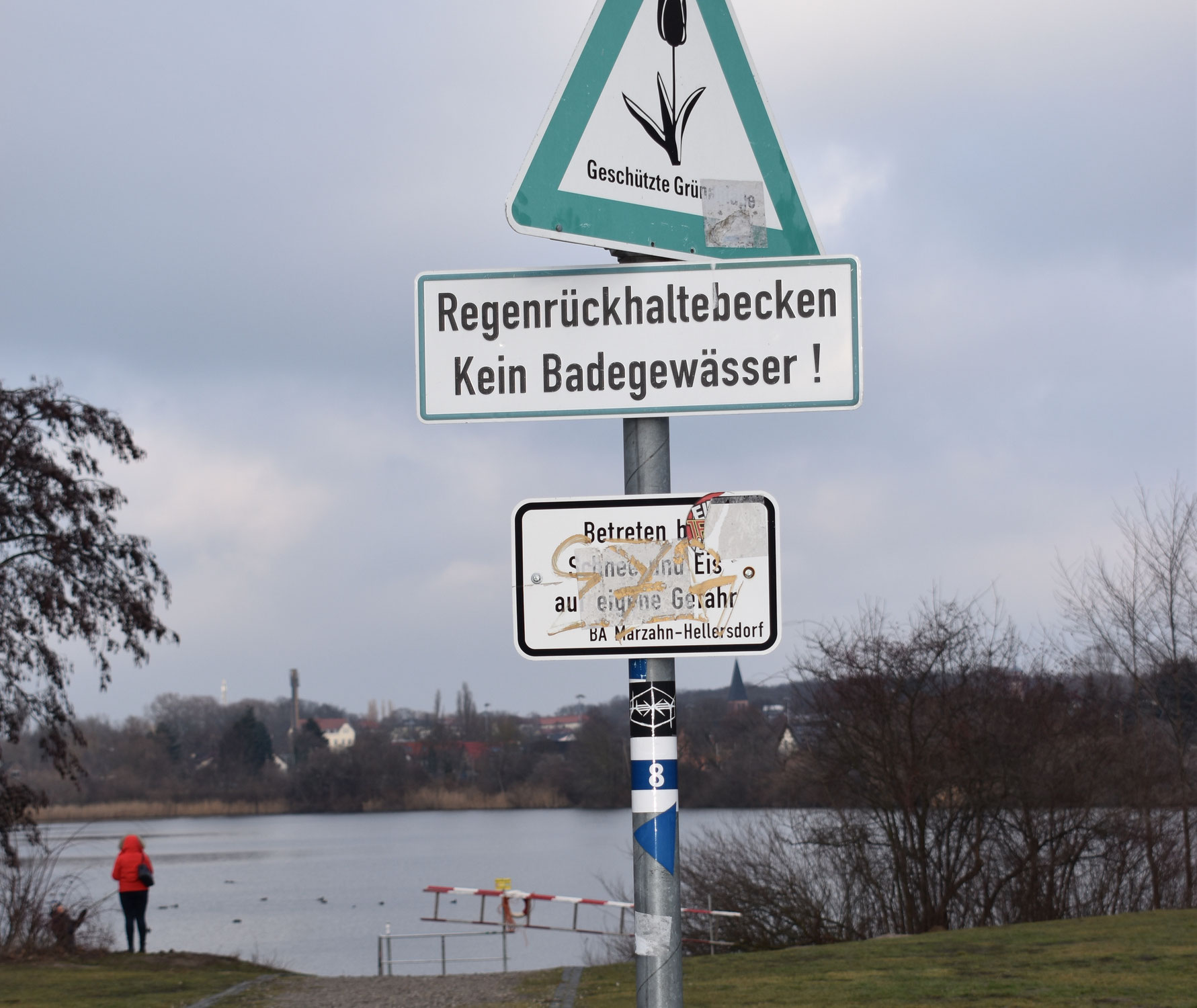 Beim Baden hört der Spaß auf