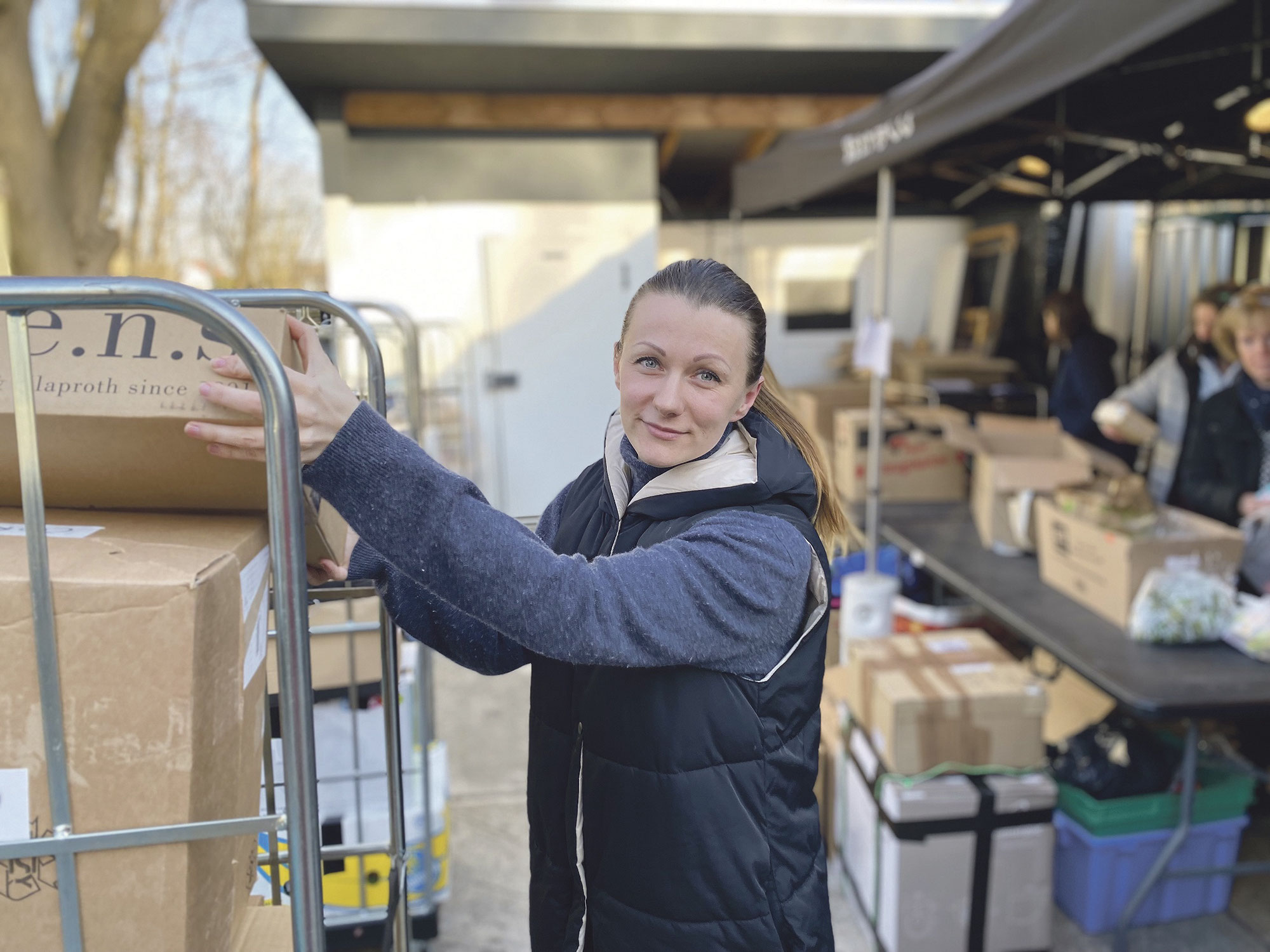 Vika hilft da, wo Hilfe gebraucht wird