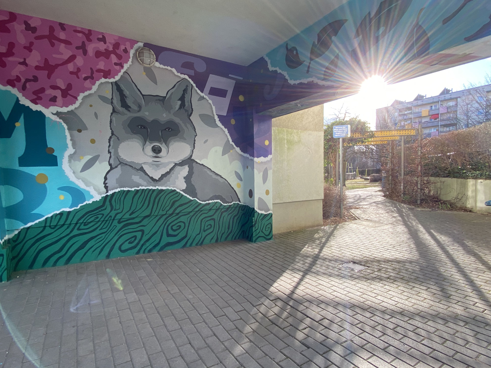 Streetart-Spaziergang durch Hellersdorf
