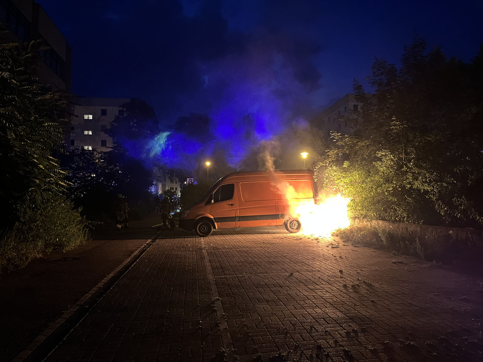 Brandserie in Hellersdorf-Süd geht weiter