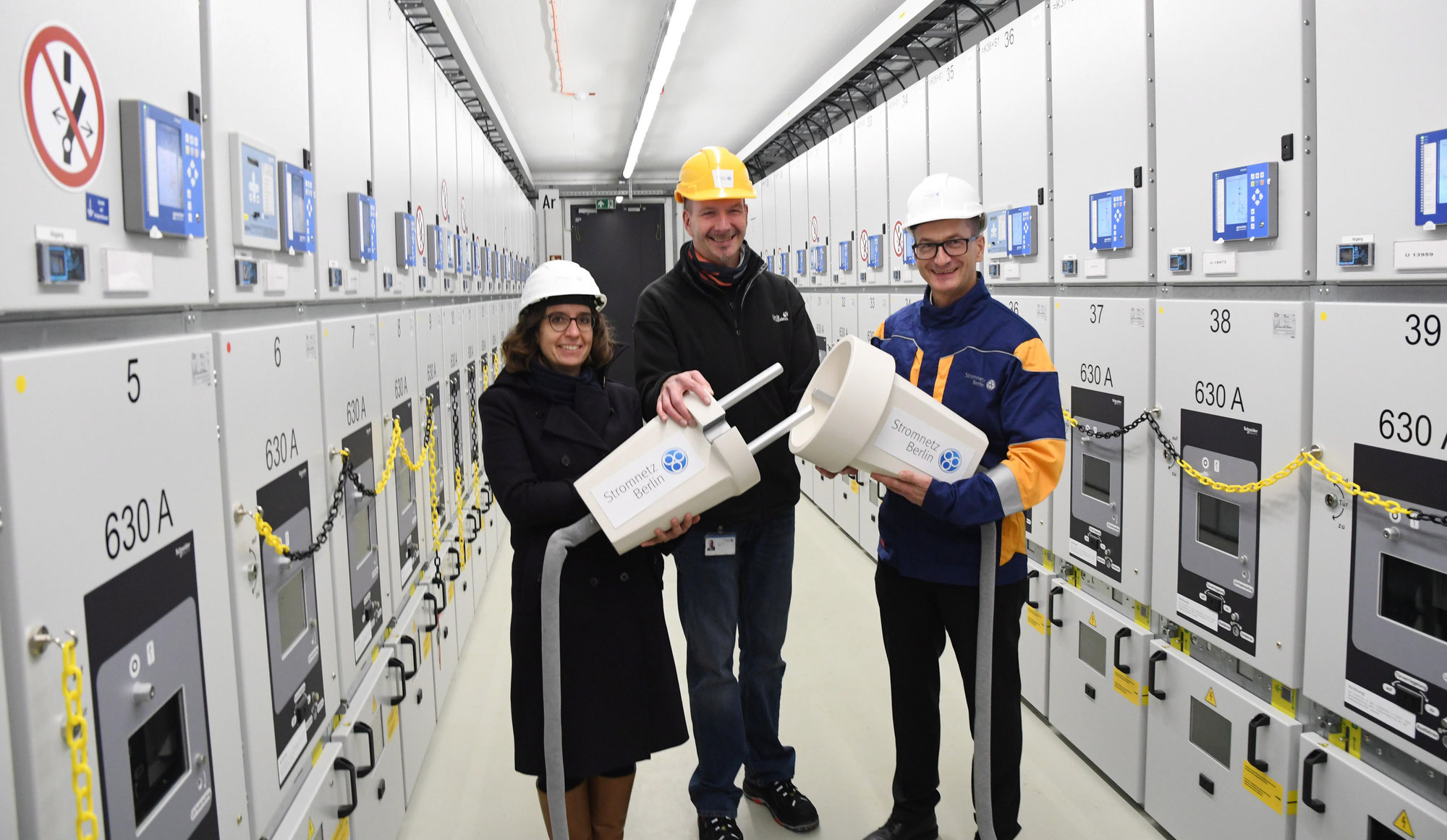 Voll unter Strom: Neues Umspannwerk Wuhletal eingeweiht