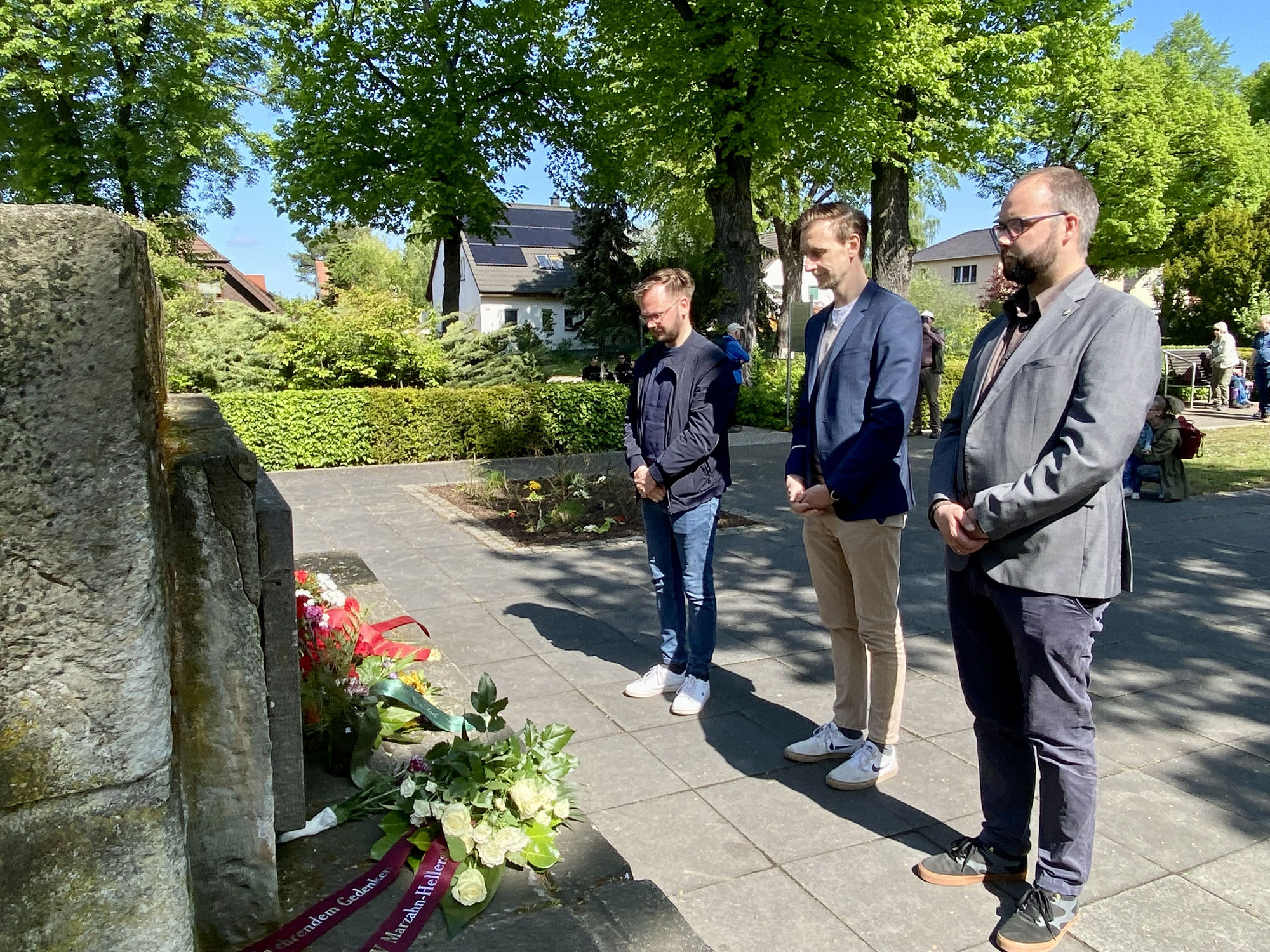Gedenken an Weltkriegsende und Befreiung in Marzahn-Hellersdorf