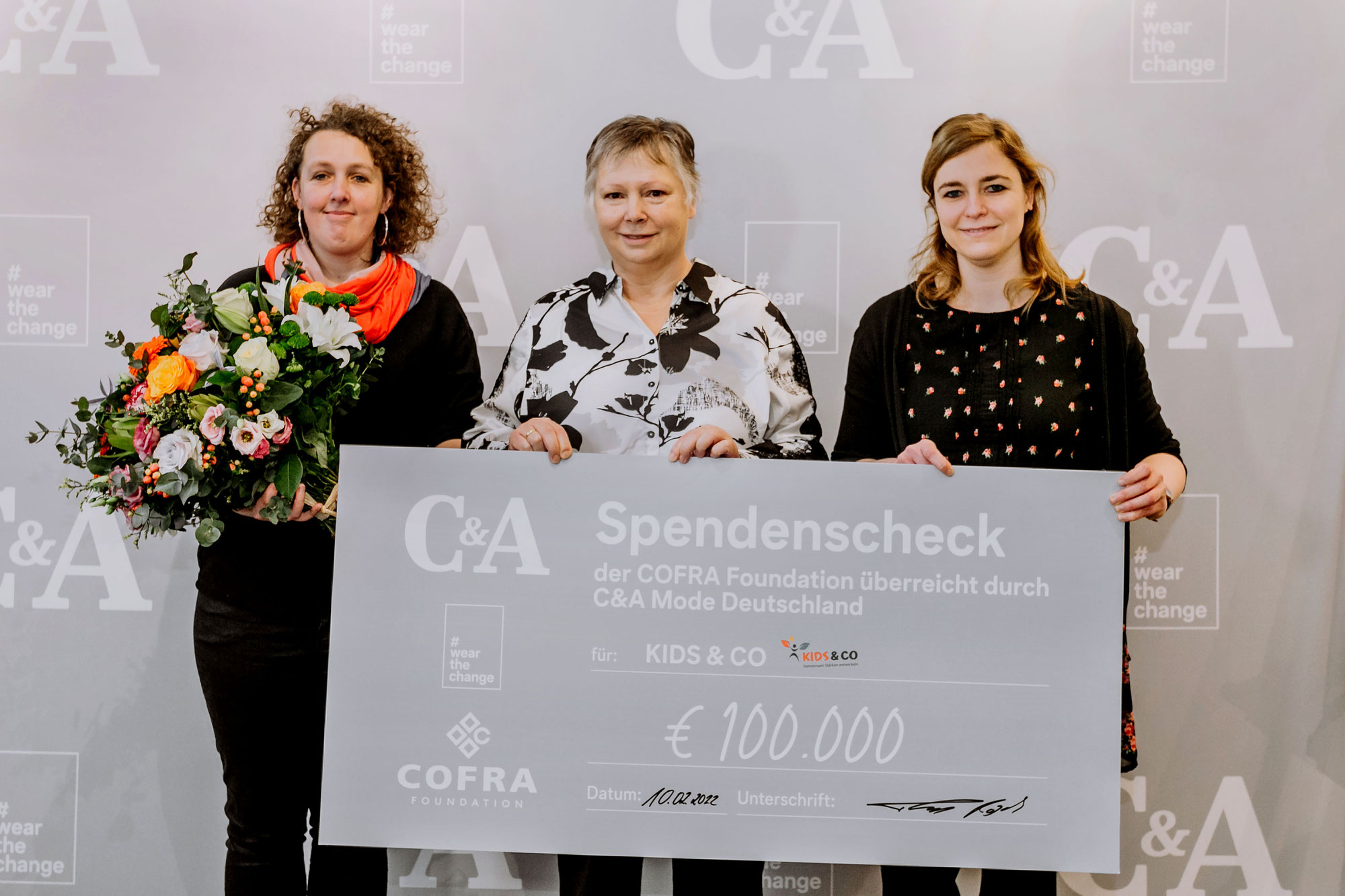 Kids & Co erhält 100.000-Euro-Spende