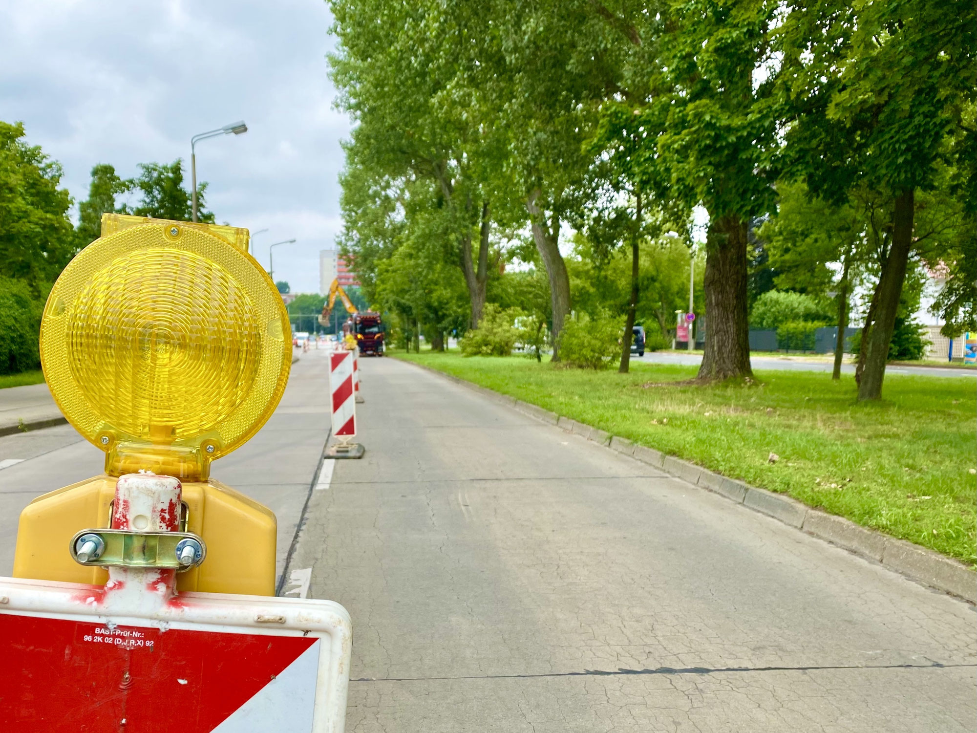Monatelange Sperrung auf der Landsberger Chaussee