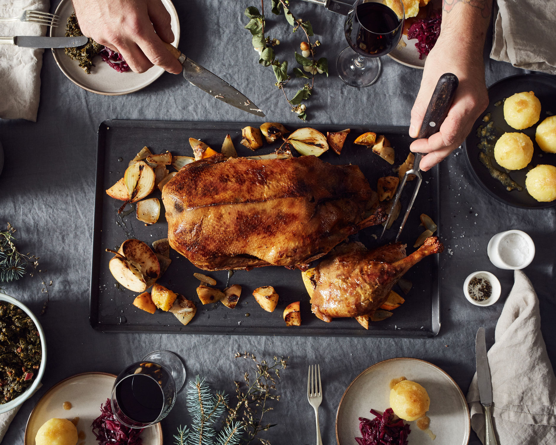 Weihnachtsgans to go aus Biesdorfer Profi-Küche