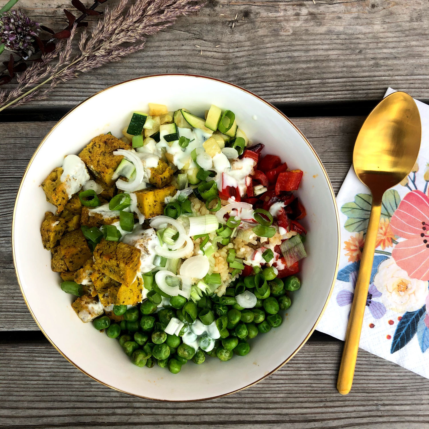 Veggie-Bowl mit Kofu