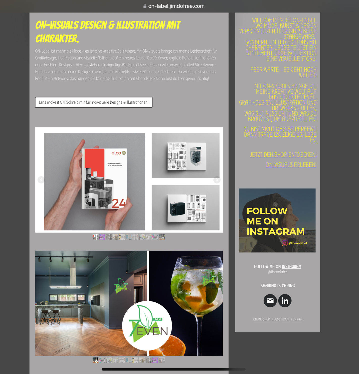 ON-News: Die ON-Visuals-Seite ist live!