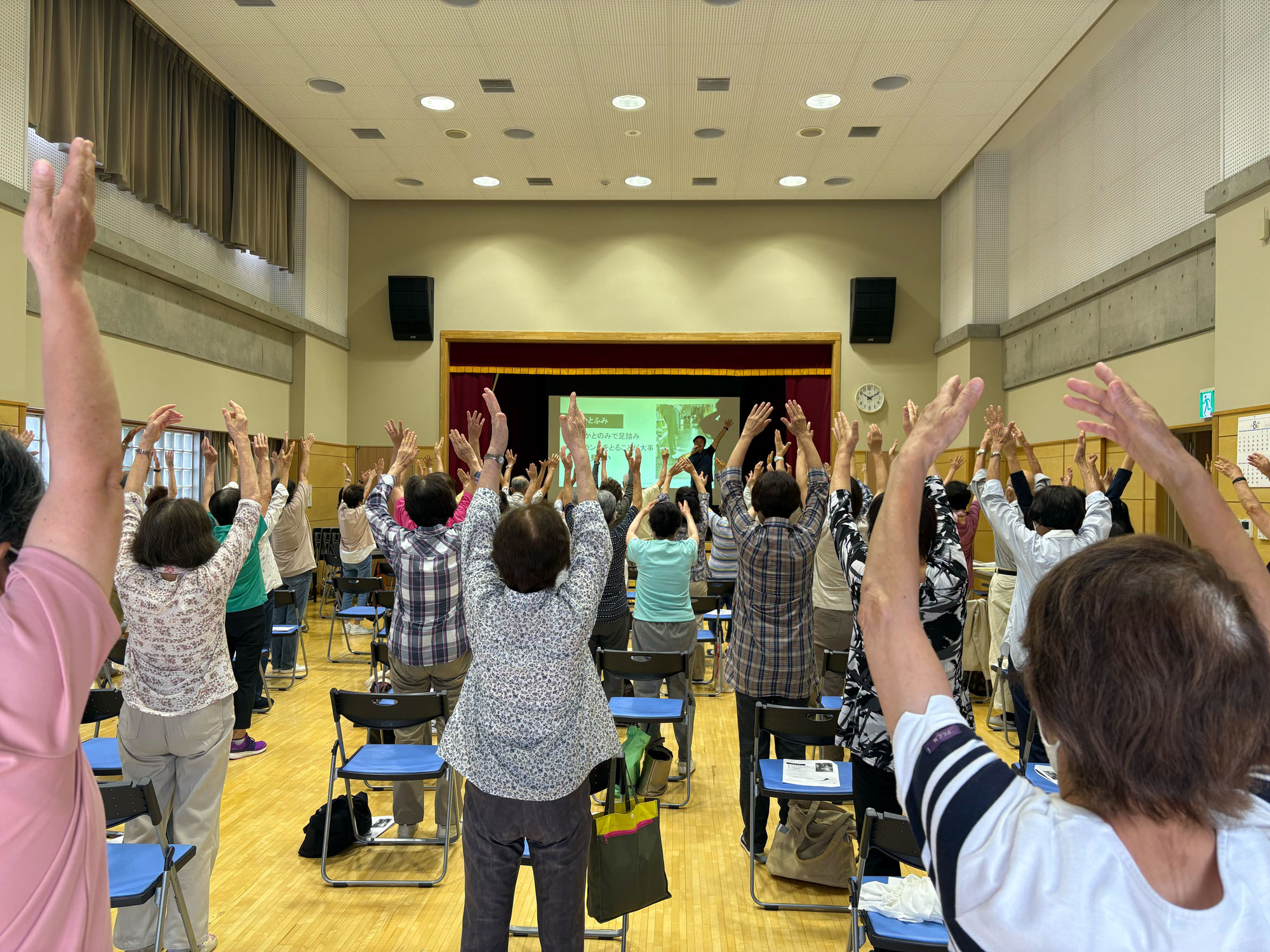 さいたま市で元気アップサロン体操-SAILINGLIFE訪問看護リハビリ