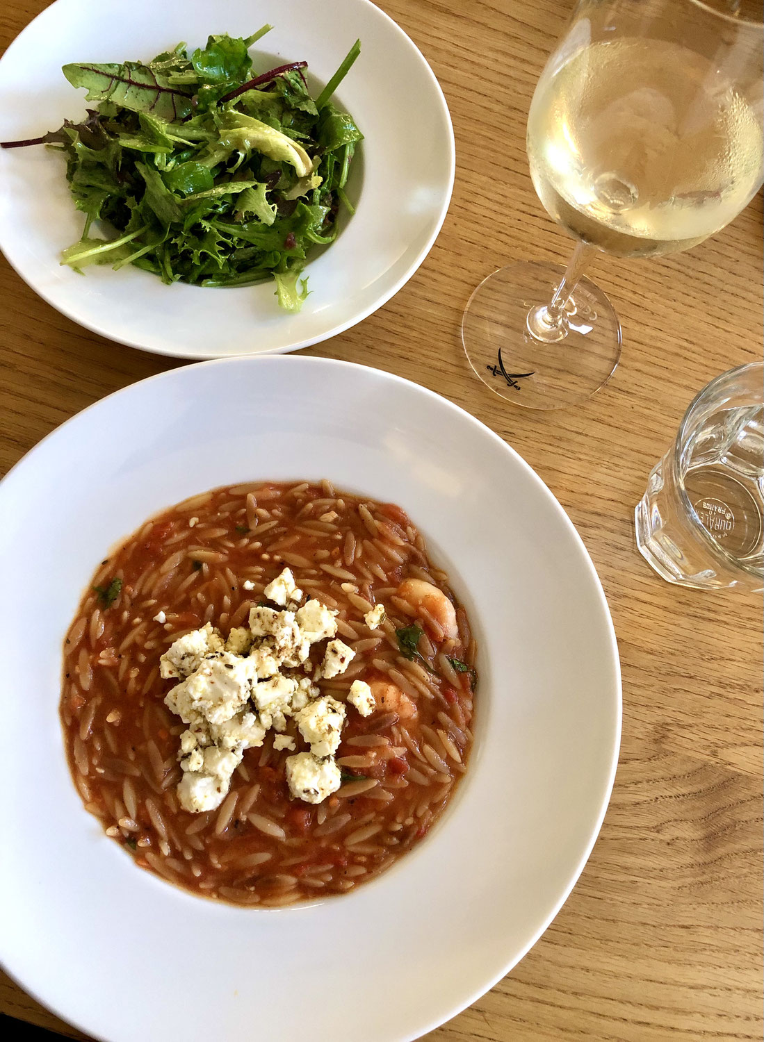 Orzo mit Garnelen - Potential zum Lieblingsgericht