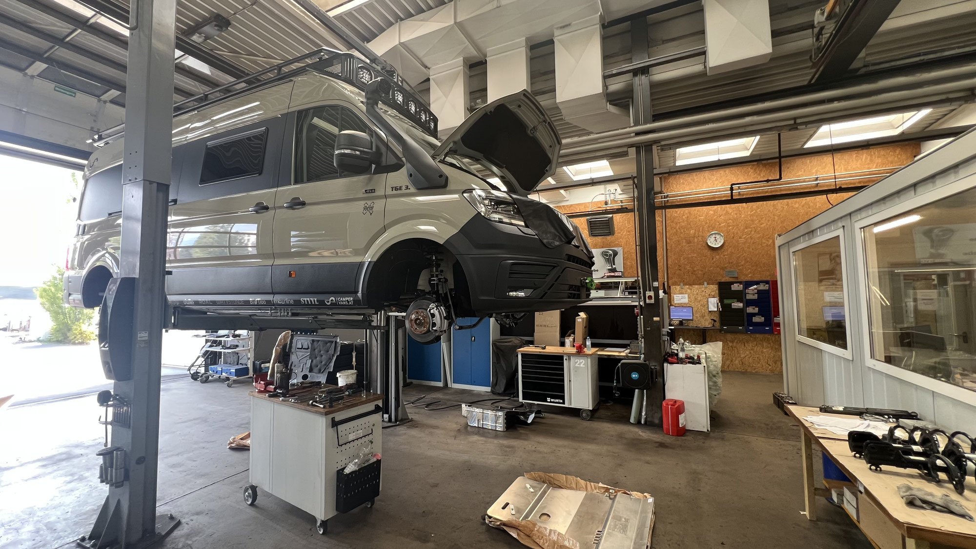 #1249 Versuch Nr. 2: Fahrwerk und Höherlegung