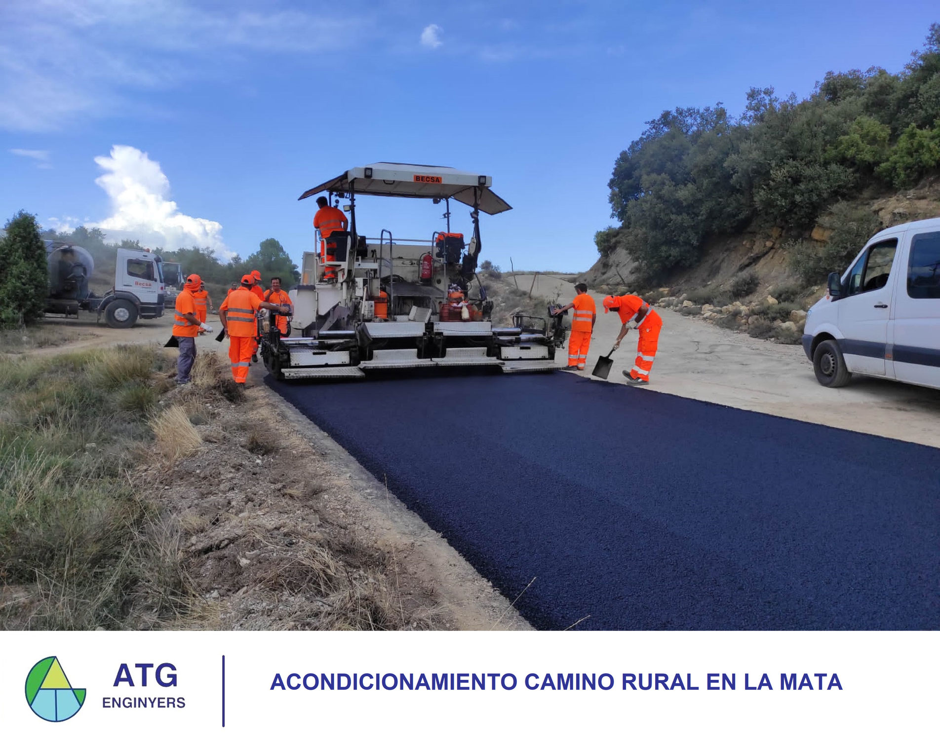 Acondicionamiento camino rural La Mata