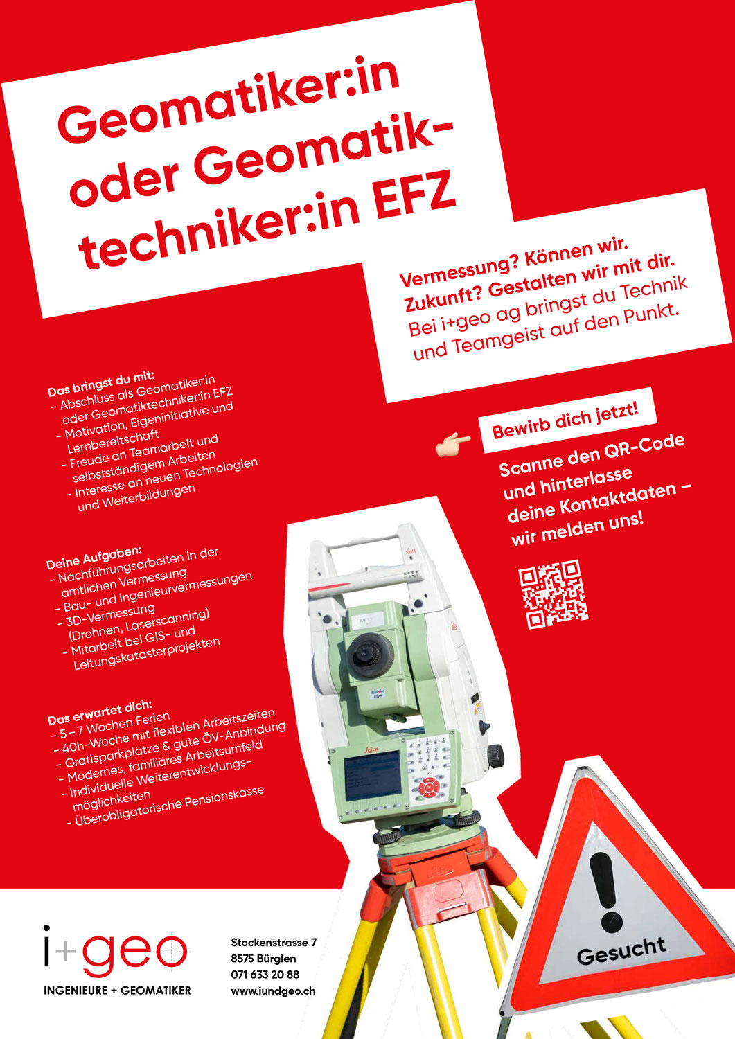 WIR suchen DICH!