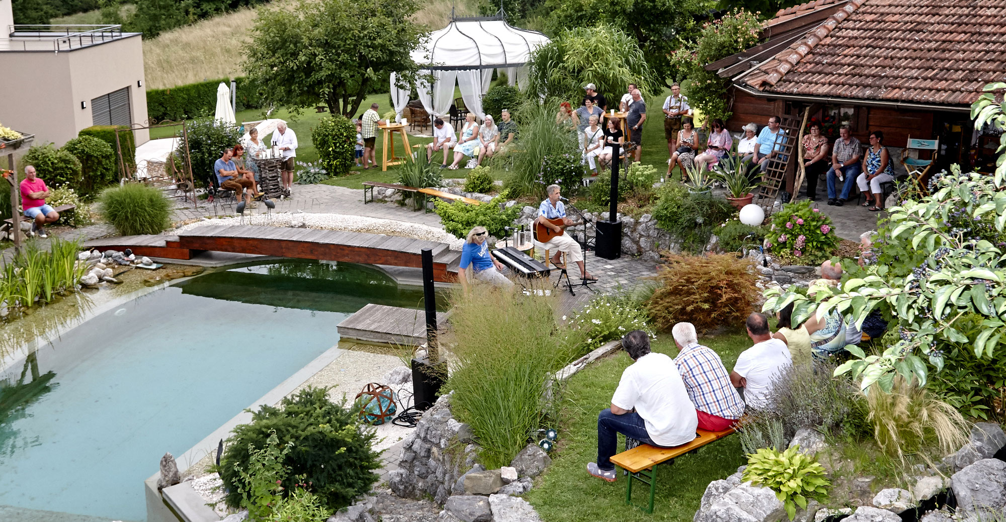 DANKE; Wir sind im Garten...