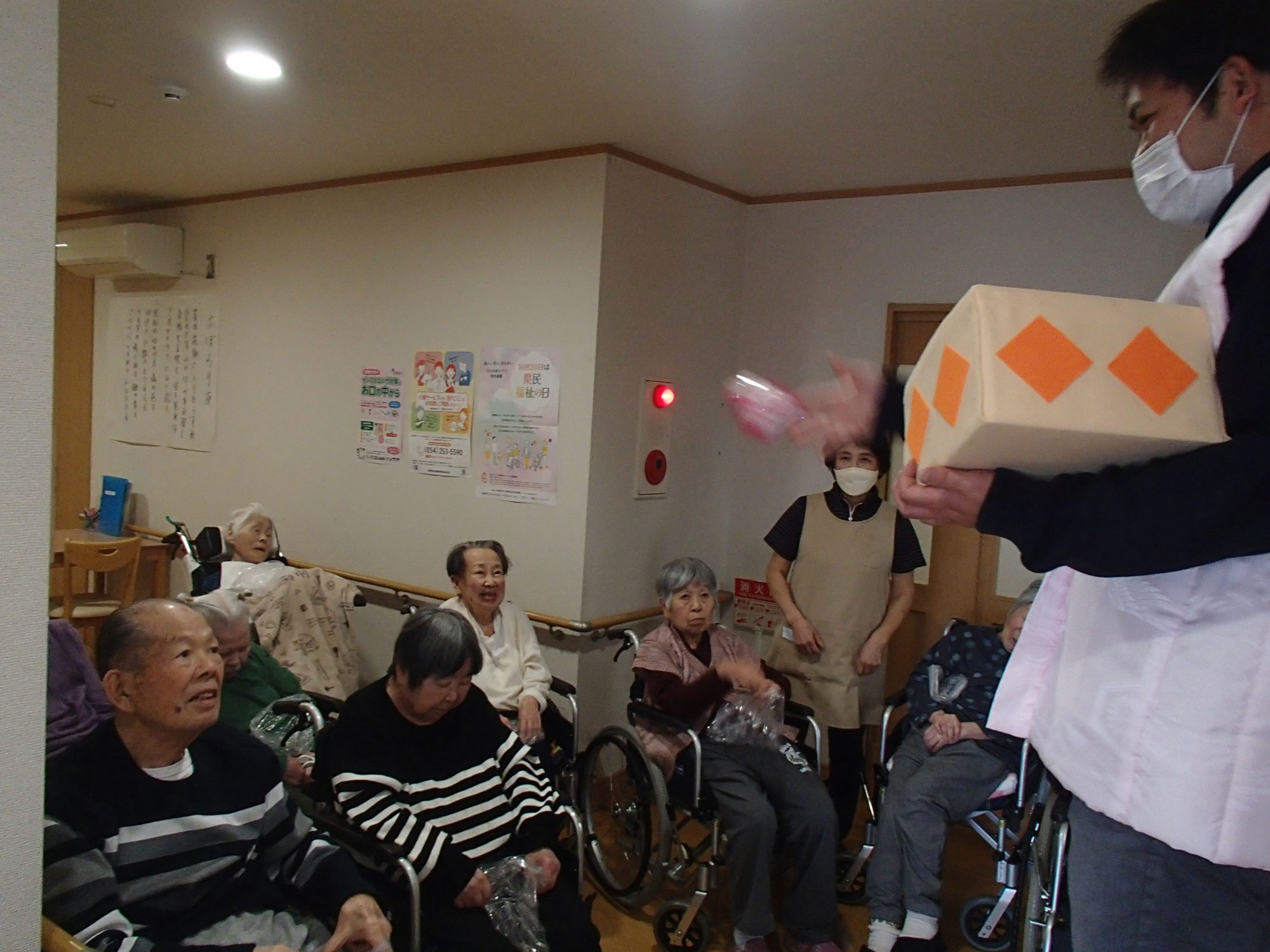 ～かりんの家で節分～