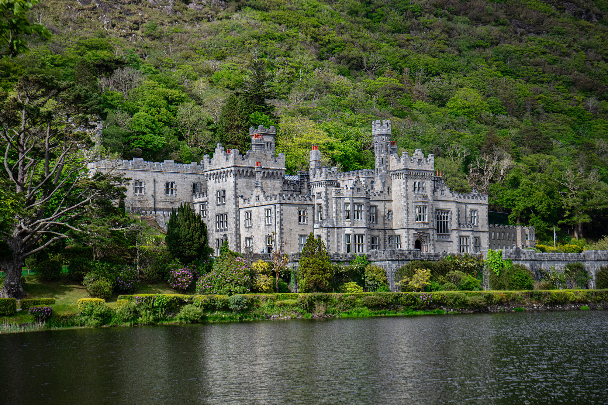 Kylemore Abbey, le château devenue abbaye