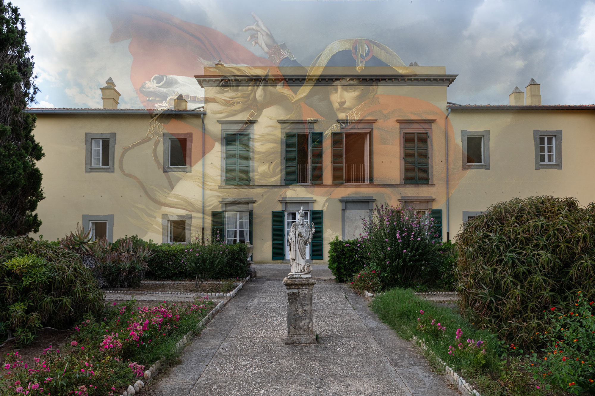 La Palazzina dei Mulini, la résidence napoléonienne.
