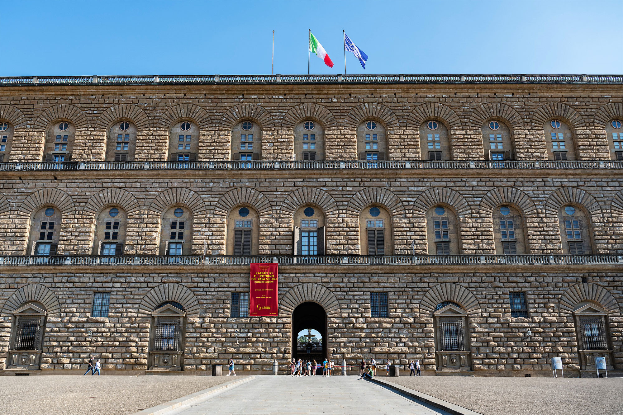 Le Palazzo Pitti, l'impressionnant palais de Florence