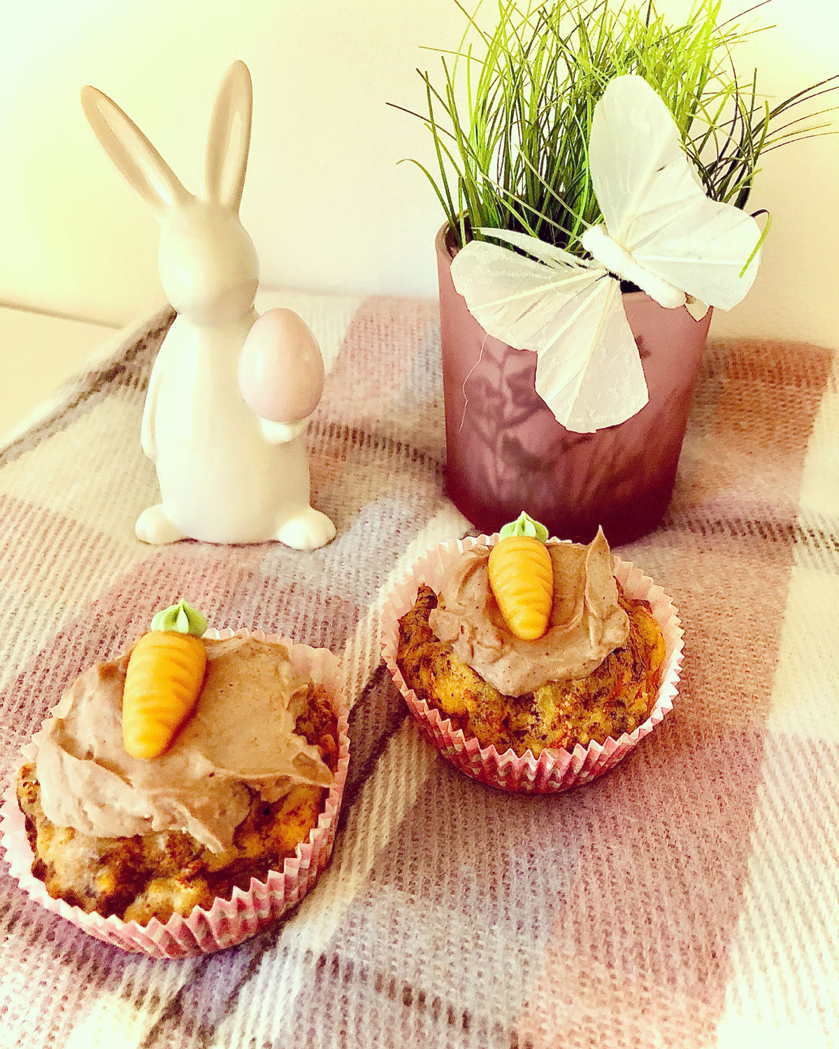 Karotten-Schoko-Cupcakes