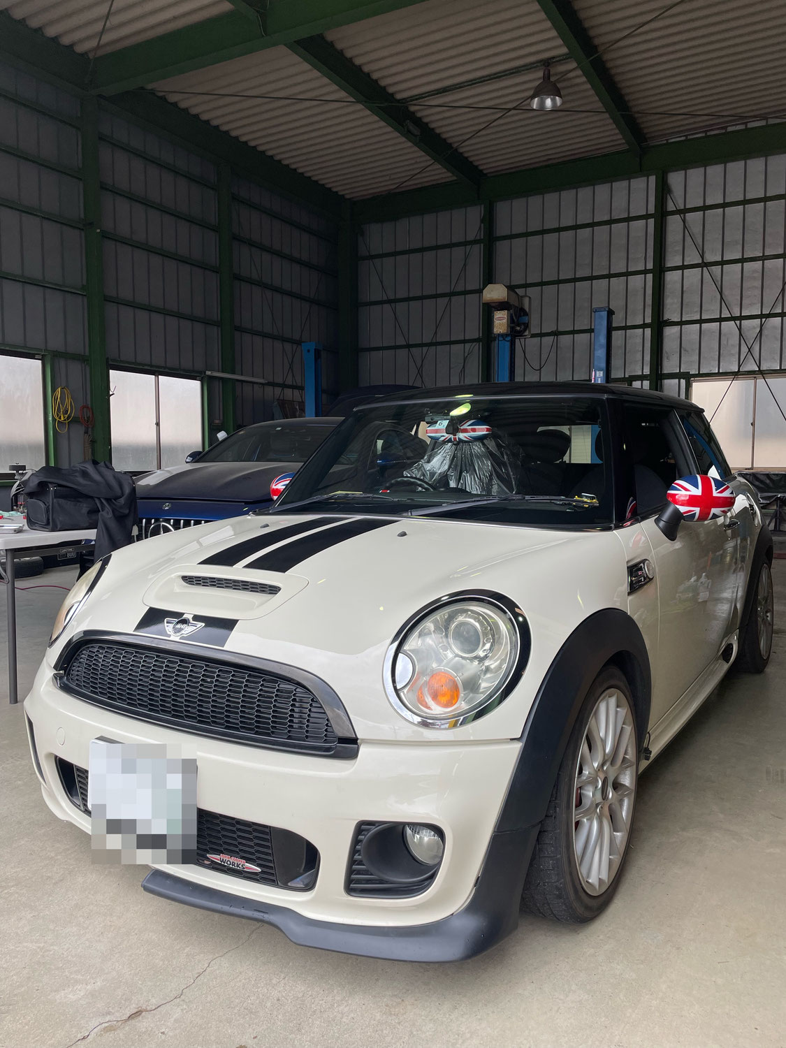 R56 MINI JCW 走行中エンジンストールする、マウント類一式交換など色々整備