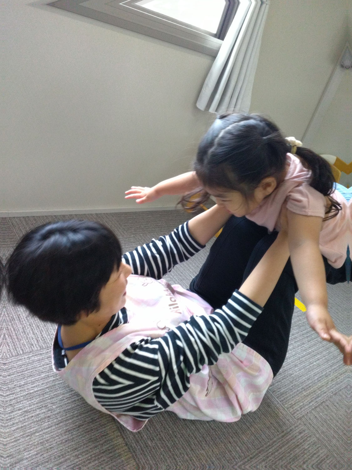感覚運動が始まりました！