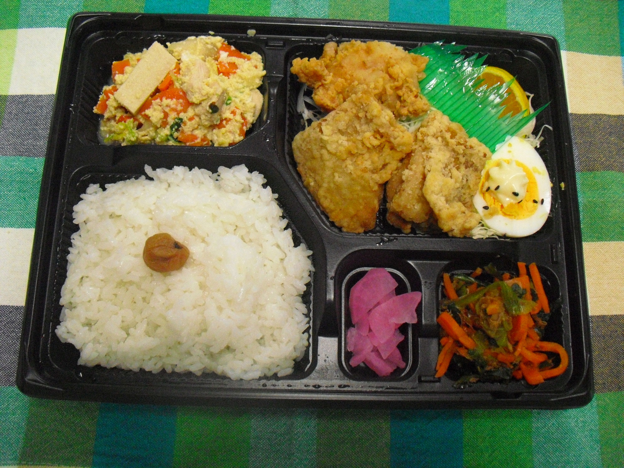 本日のお弁当(10月2日)