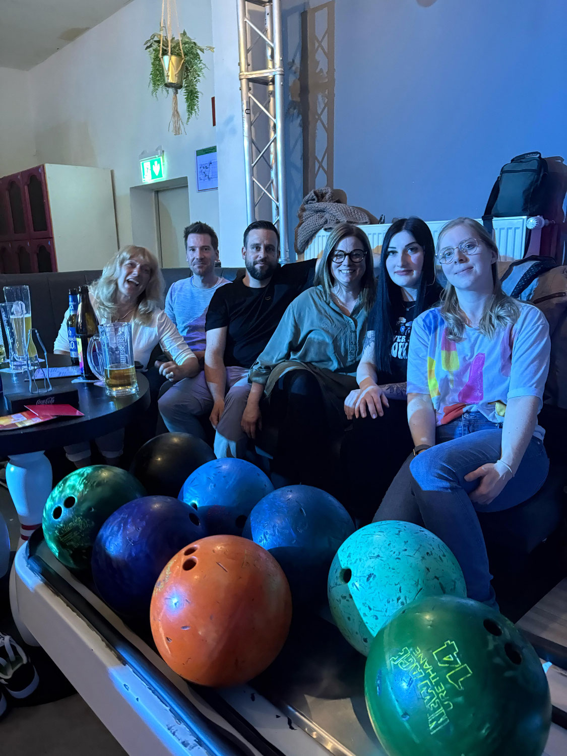 Team-Bowling-Spaß