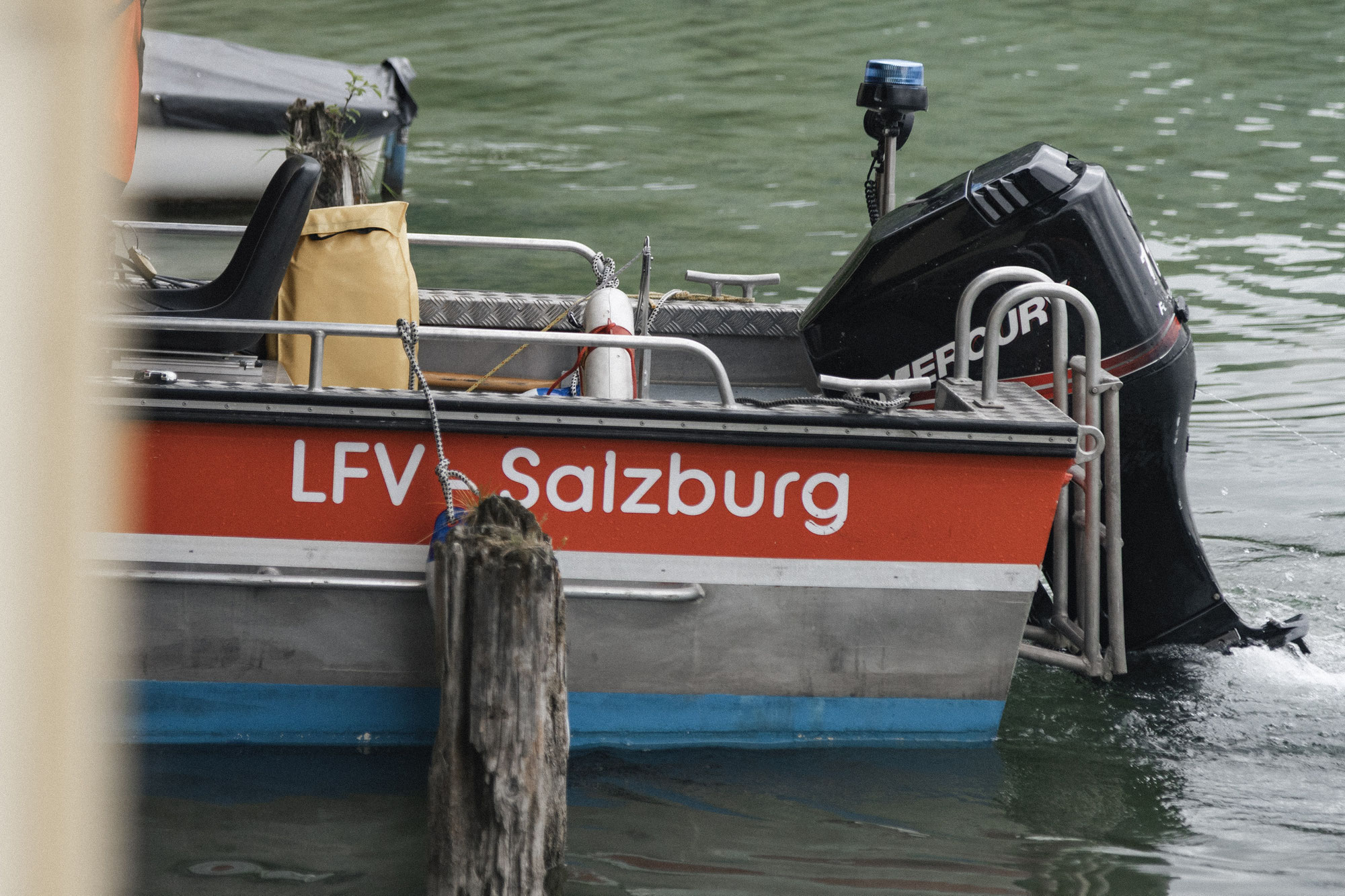 Personenrettung mit Boot