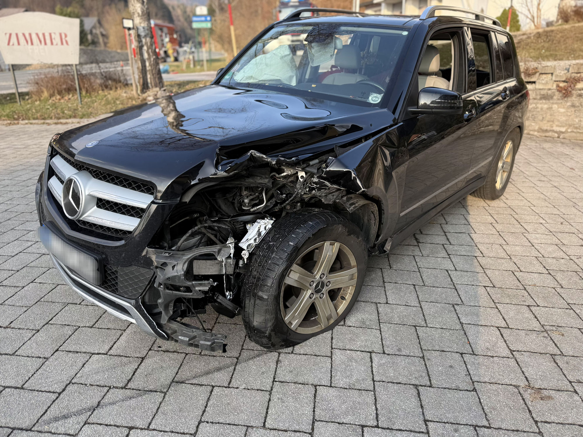 Verkehrsunfall - B158