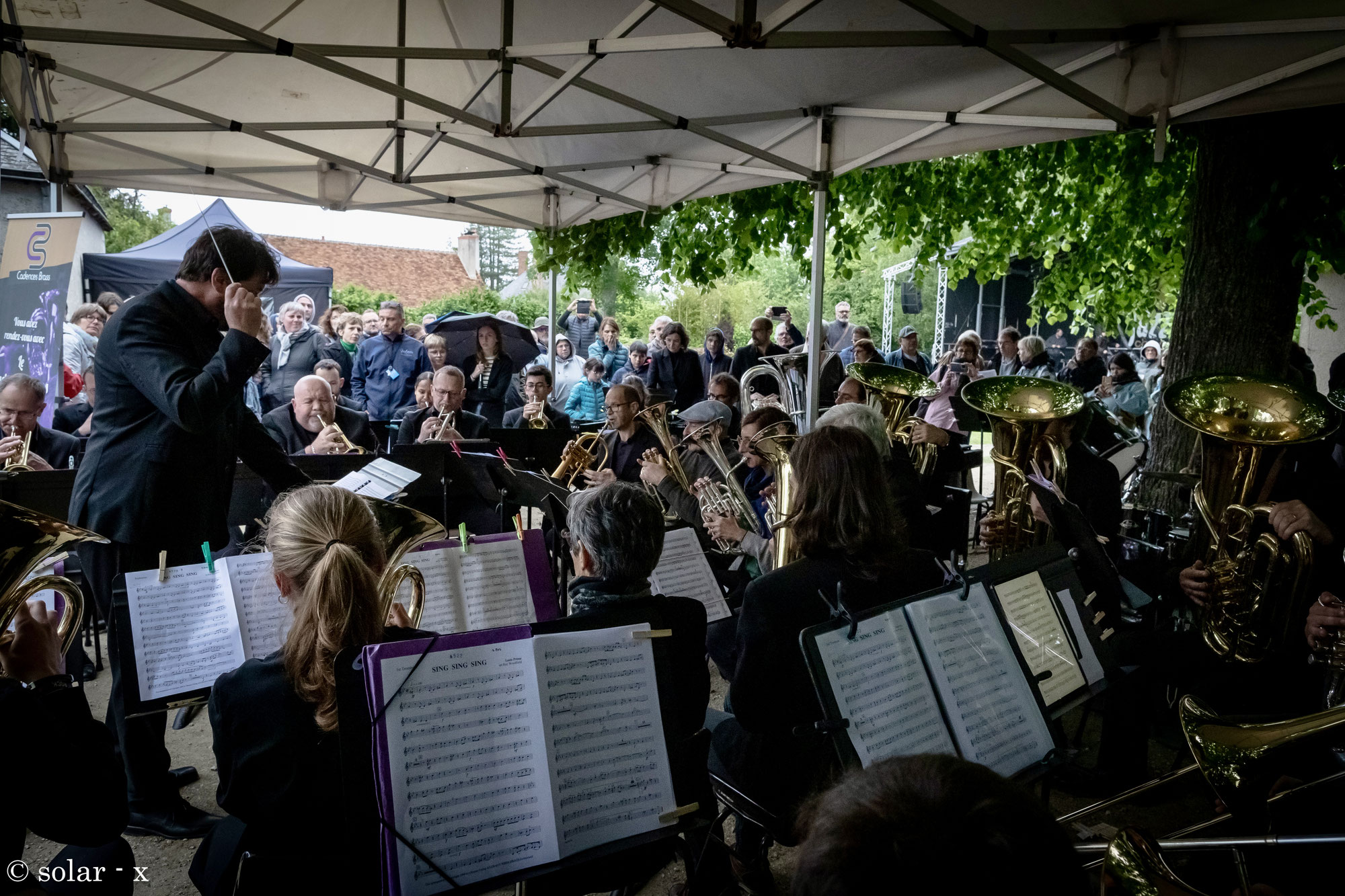 Le Cadences Brass participe à Jazzin' Cheverny