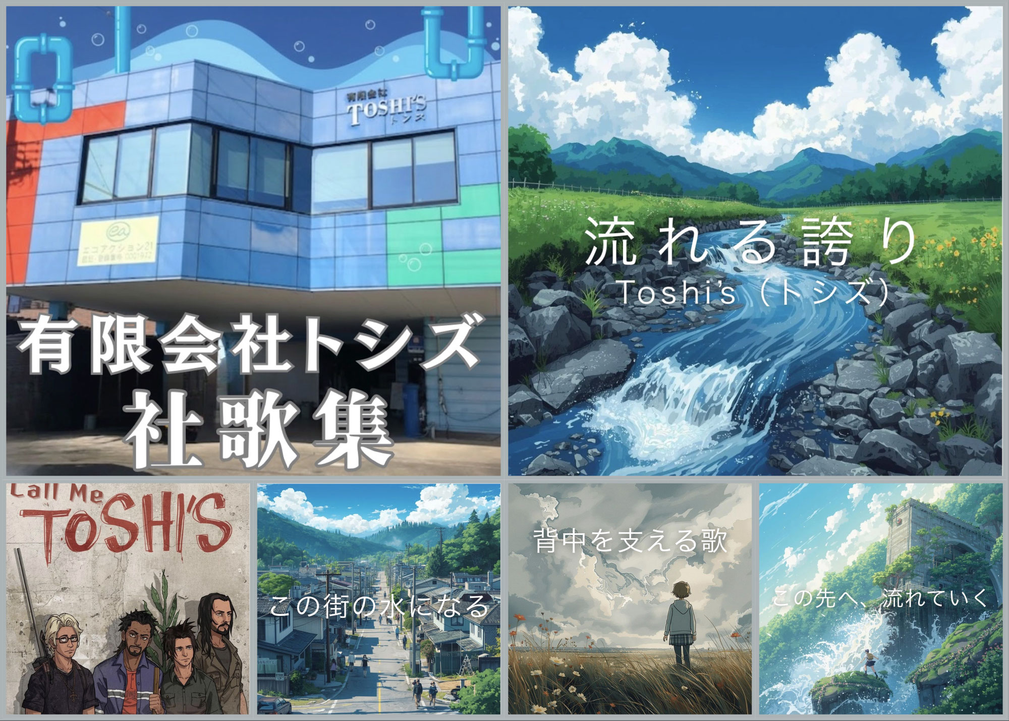 経営を「振り返る」ことから始まった社歌集 〜有限会社トシズ、5曲で描いた経営の現在地とその先〜