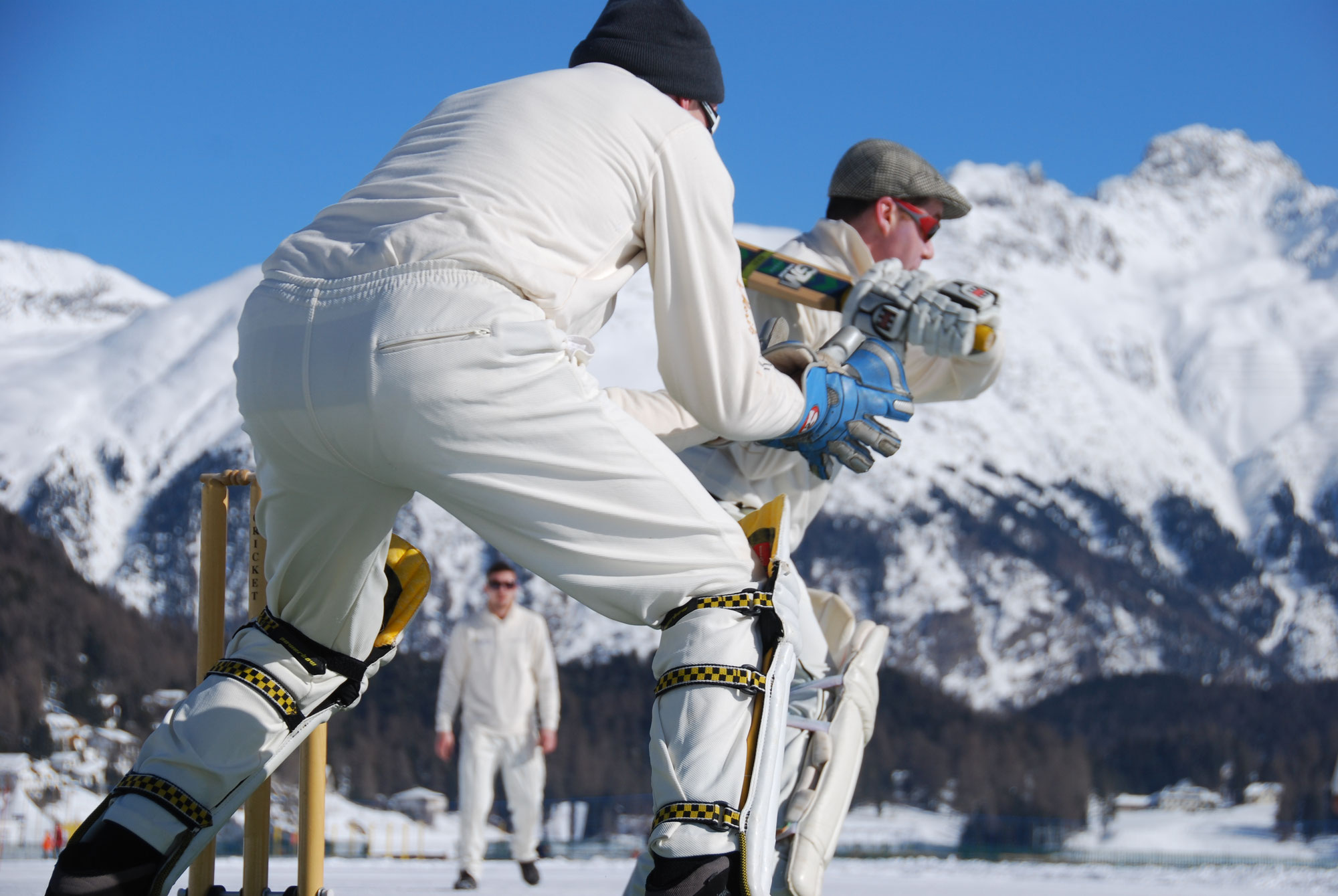 St Moritz CC Cricket on Ice / St. Moritz Switzerland