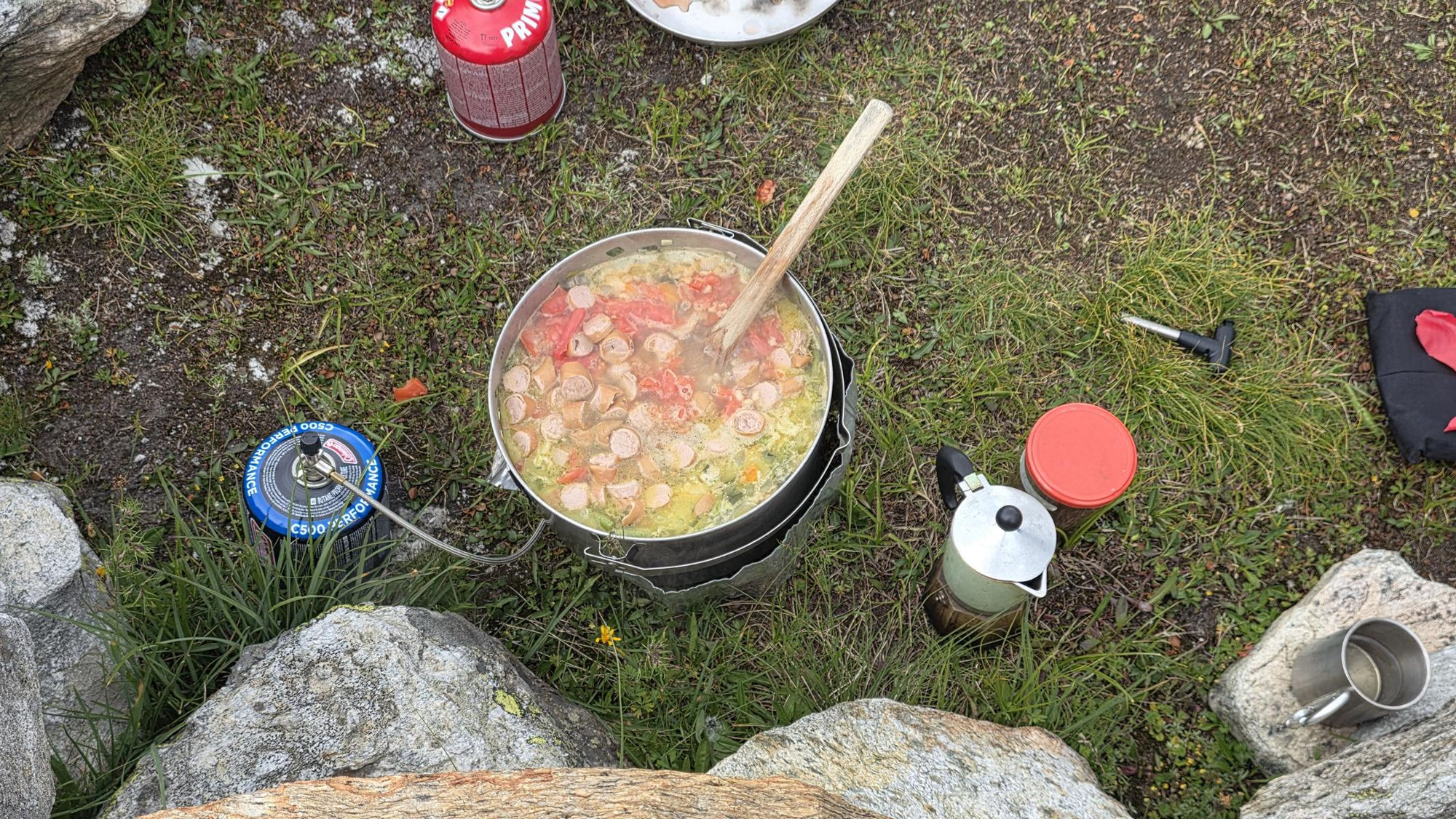 Ein Tag am Distelsee: Fischlos glücklich