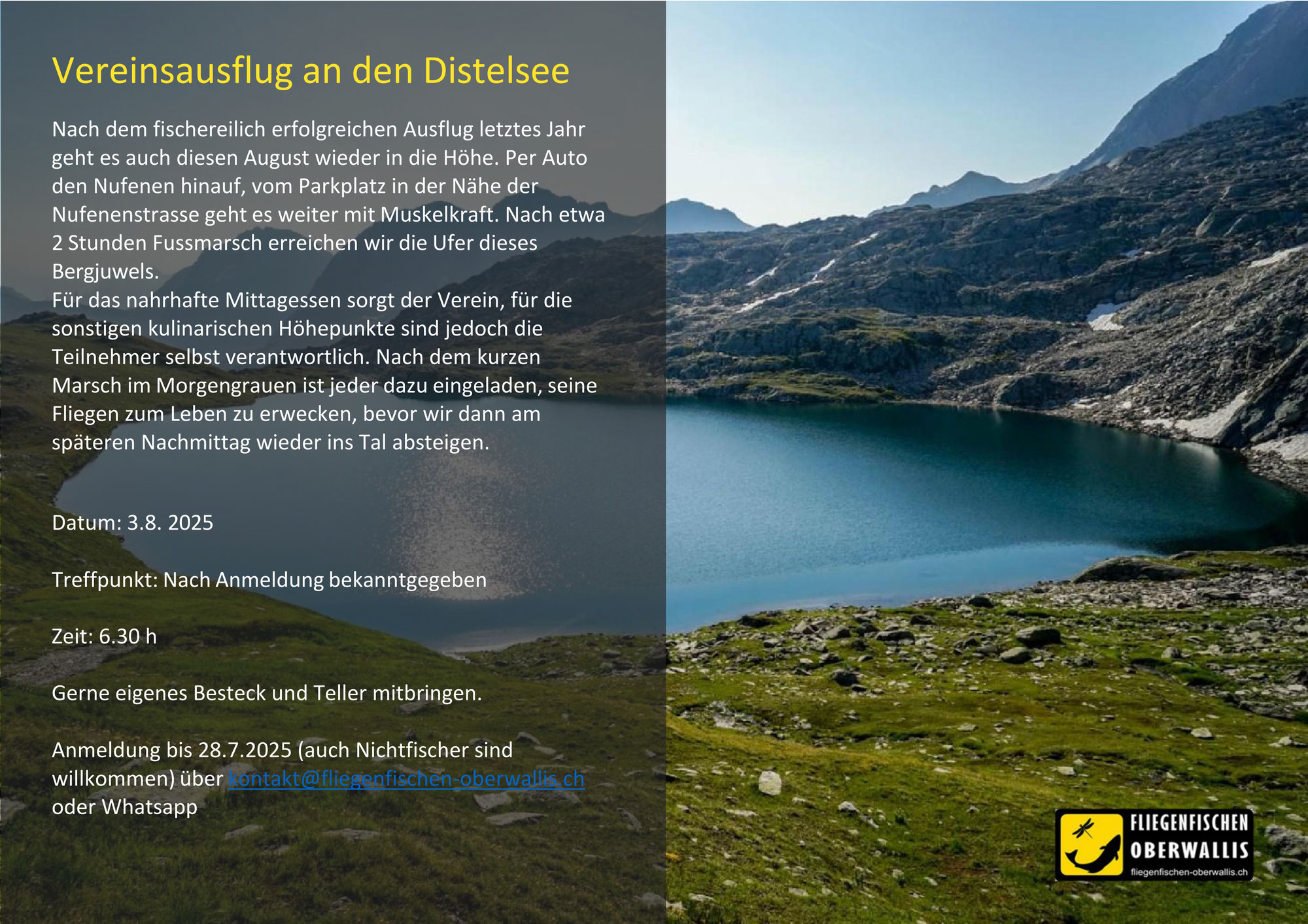 Vereinsausflug zum Distelsee